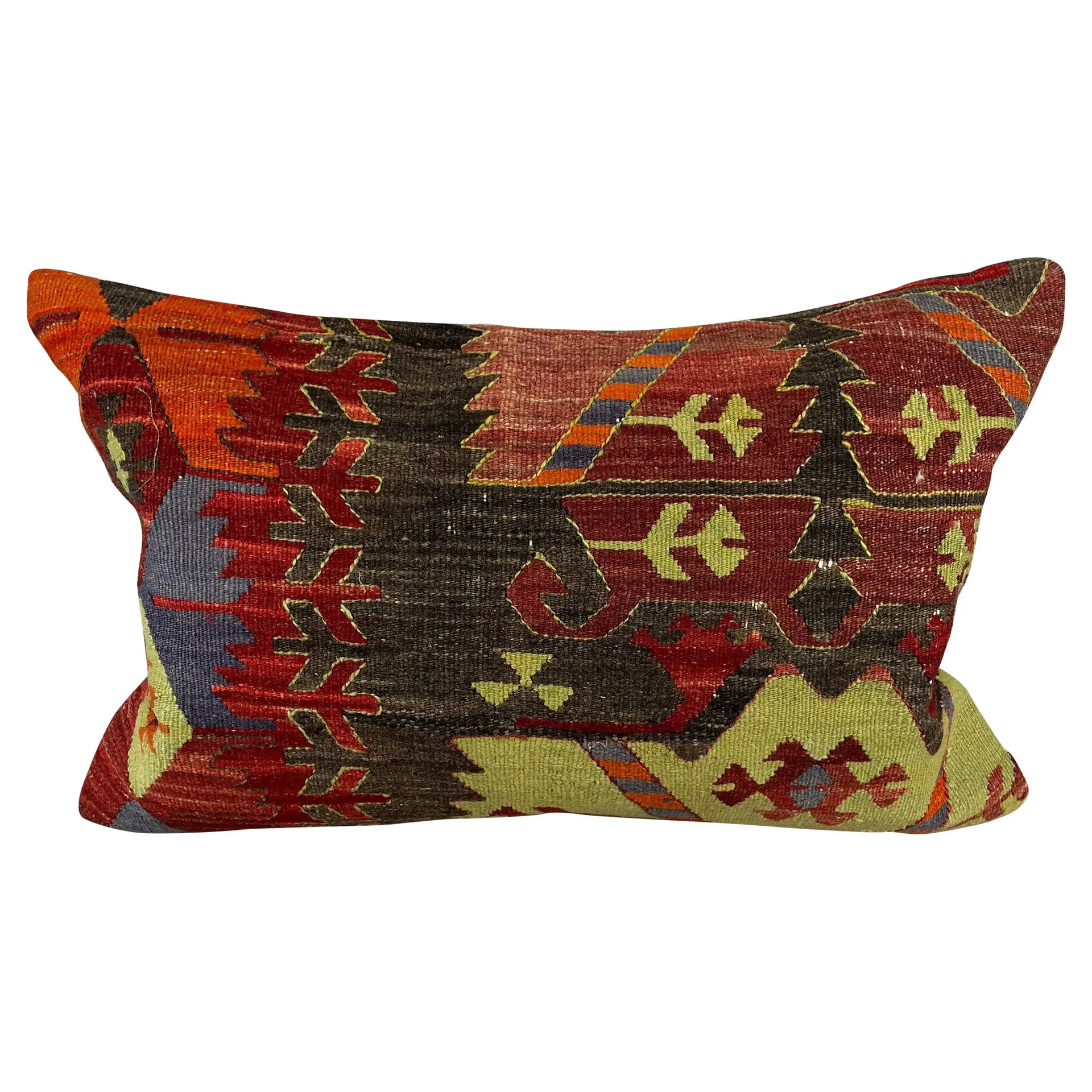 16 x 24 Kilim Pillow Turkish Aegean Dreamland Pillow Cushion Cover #6837