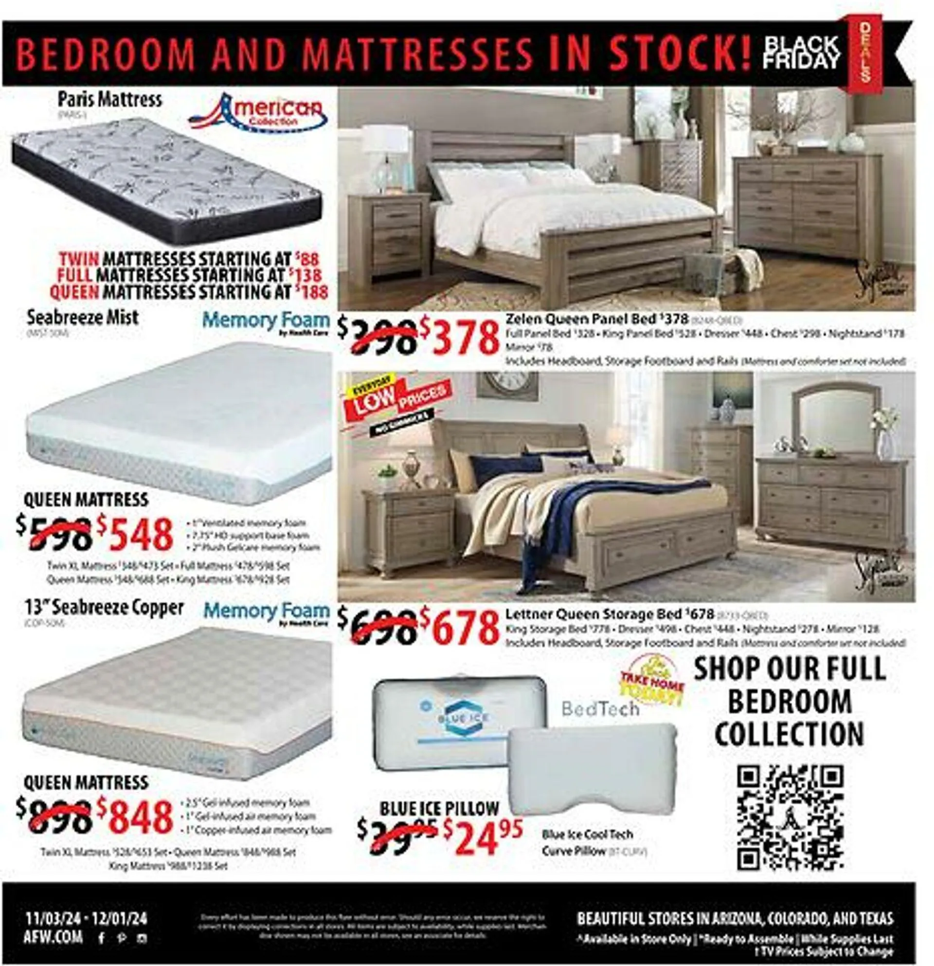 Weekly ad American Furniture Warehouse Current weekly ad from December 1 to December 15 2024 - Page 4