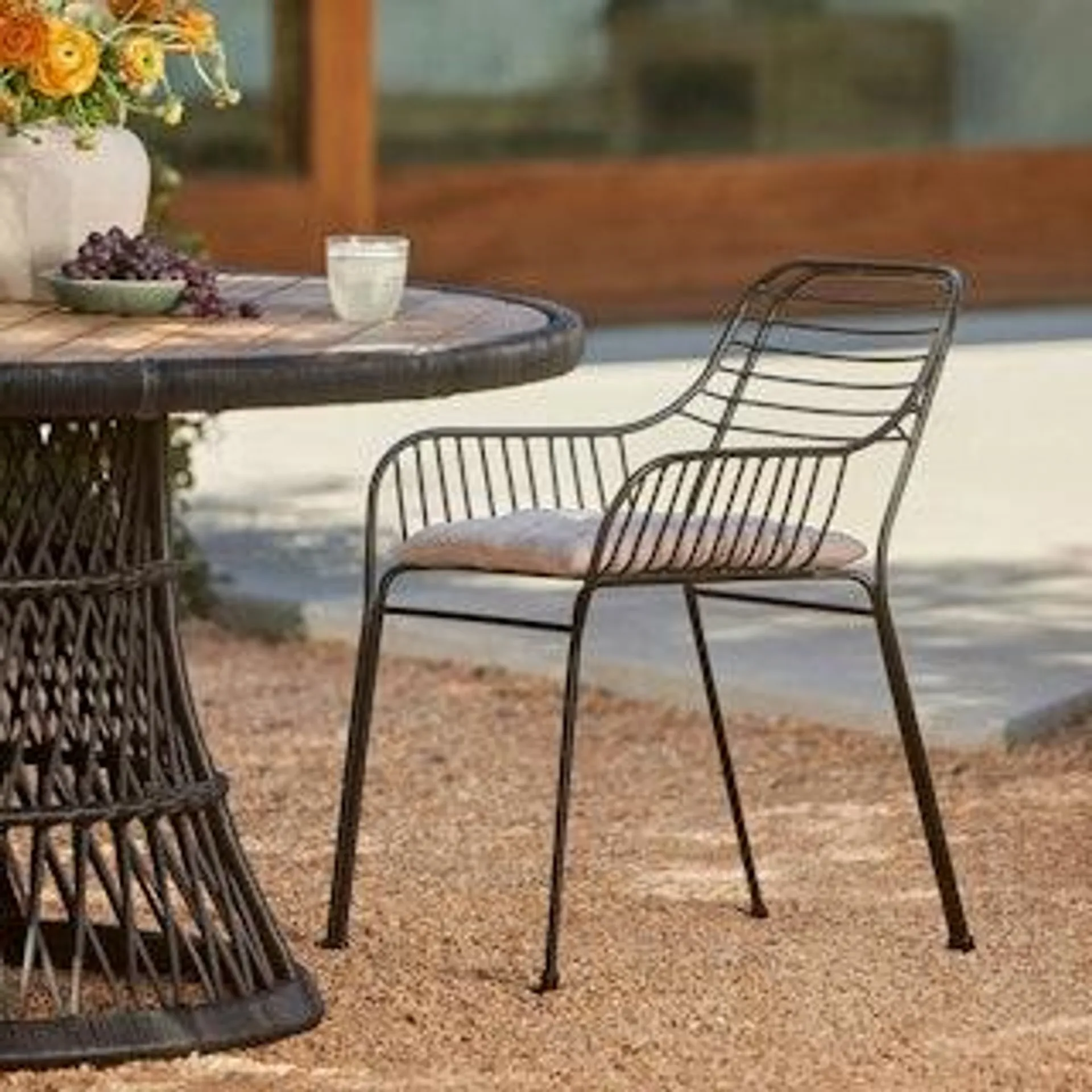 Caya Outdoor Dining Armchair - Mondo Black