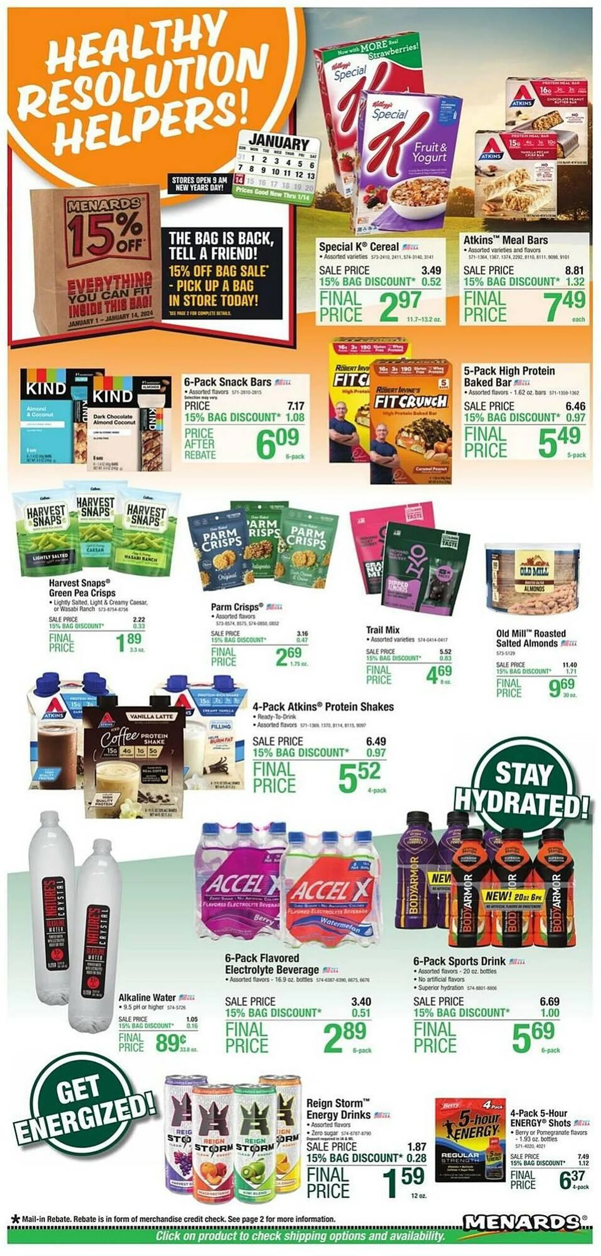 Menards Weekly Ad valid until December 31, 2024