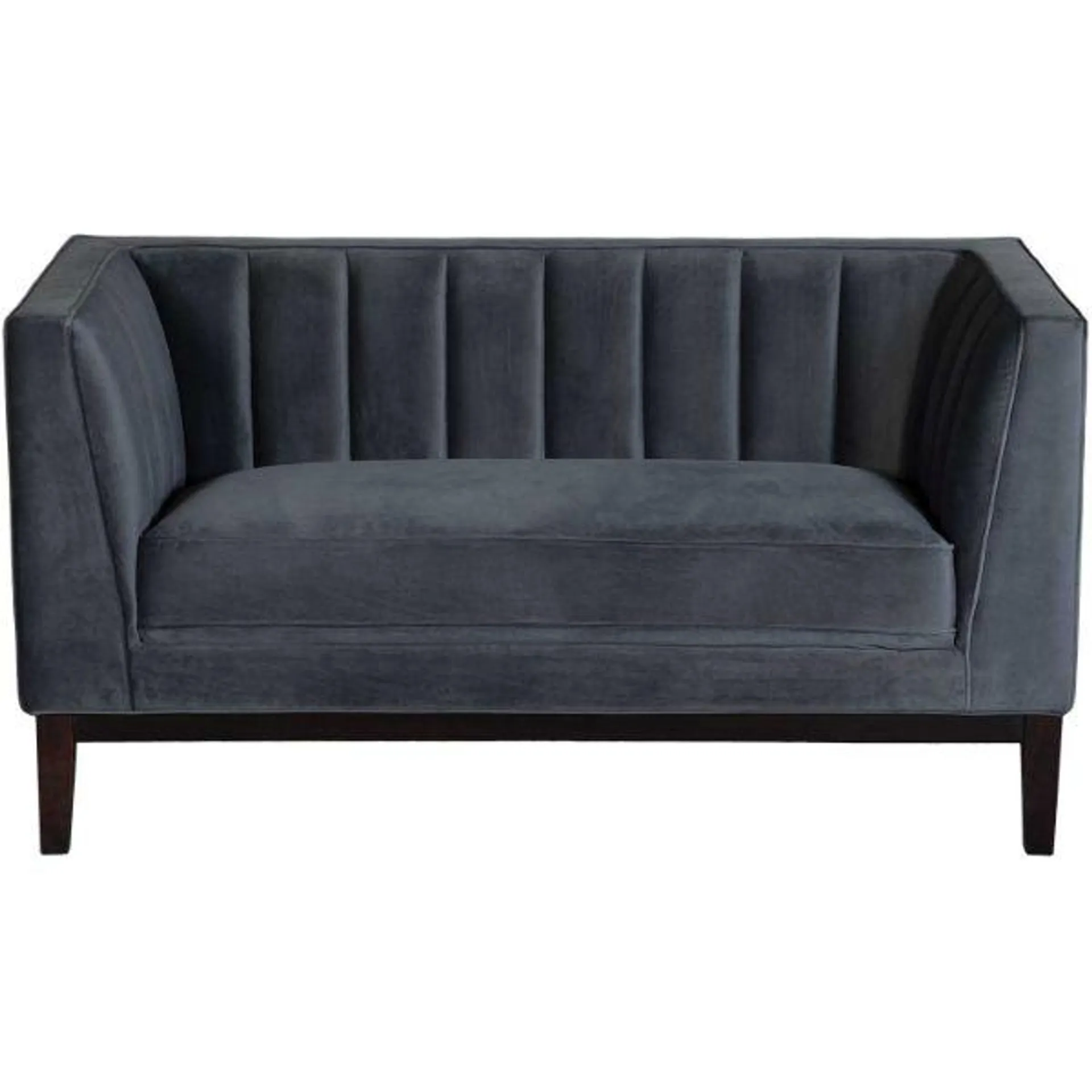 Calais Light Gray Loveseat