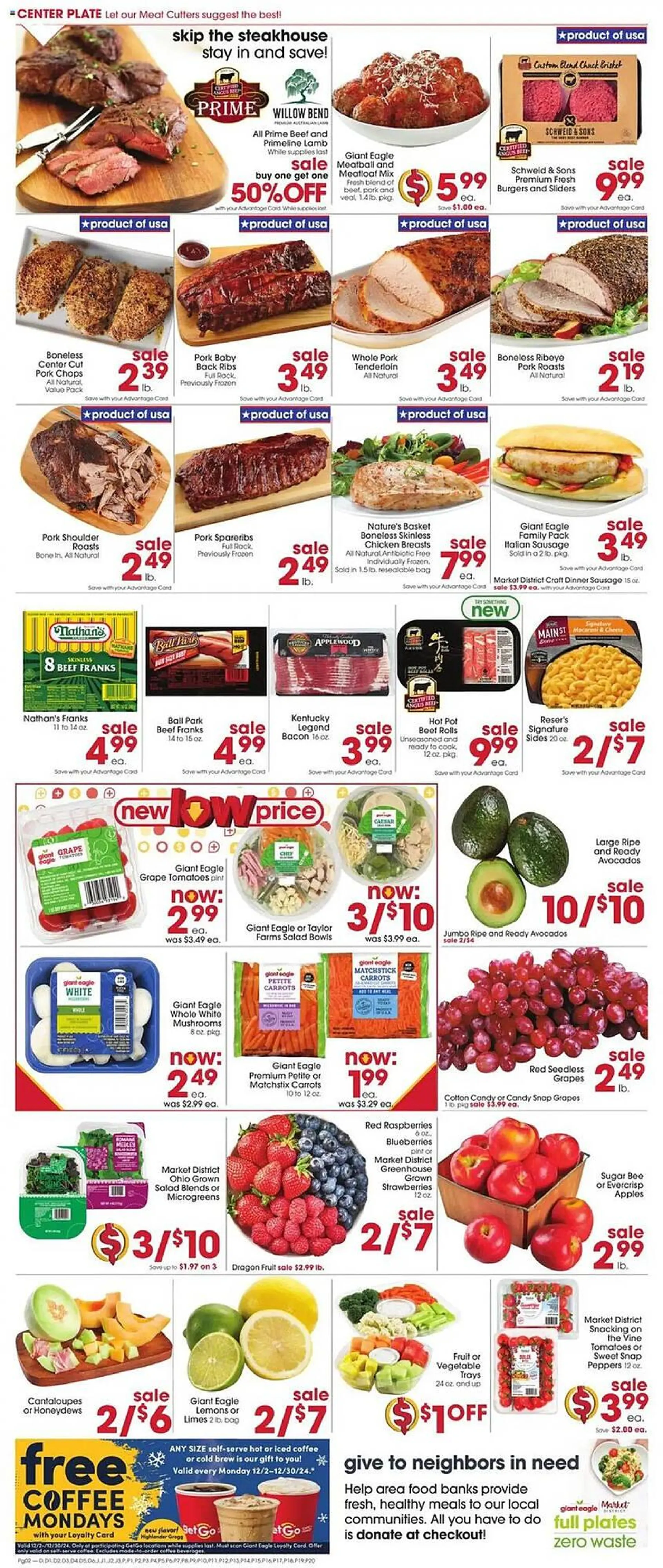 Weekly ad Giant Eagle Weekly Ad from December 26 to January 1 2025 - Page 2