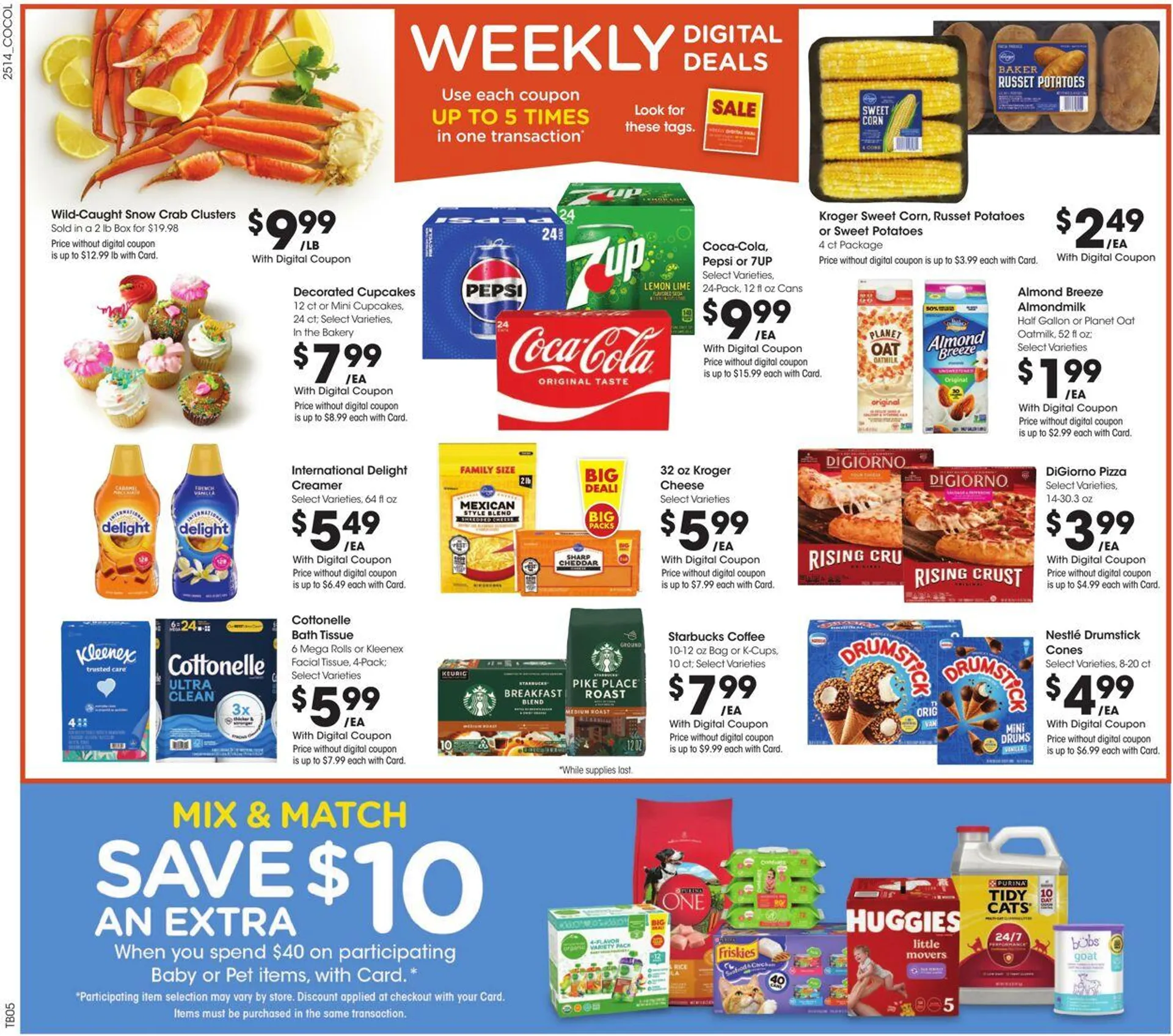 Weekly ad Kroger Current weekly ad from May 7 to May 13 2025 - Page 2