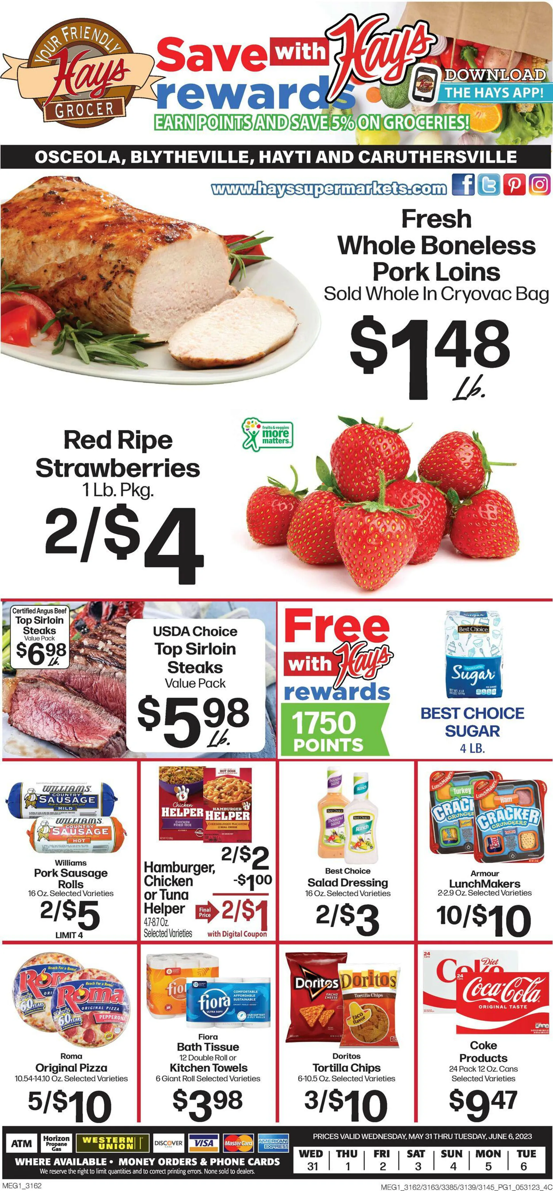 Hays Supermarket Current weekly ad - 1