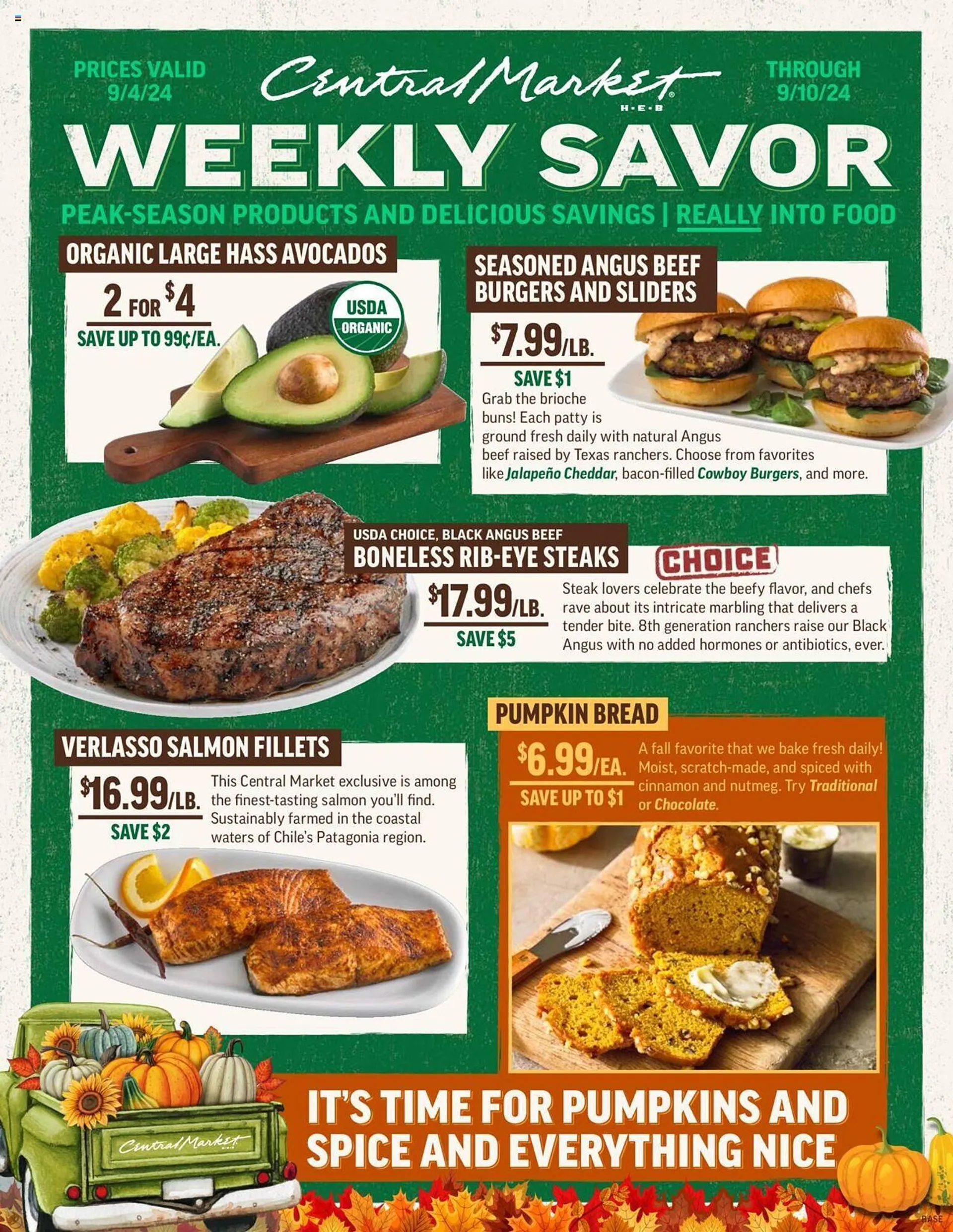 Central Market Weekly Ad - 1