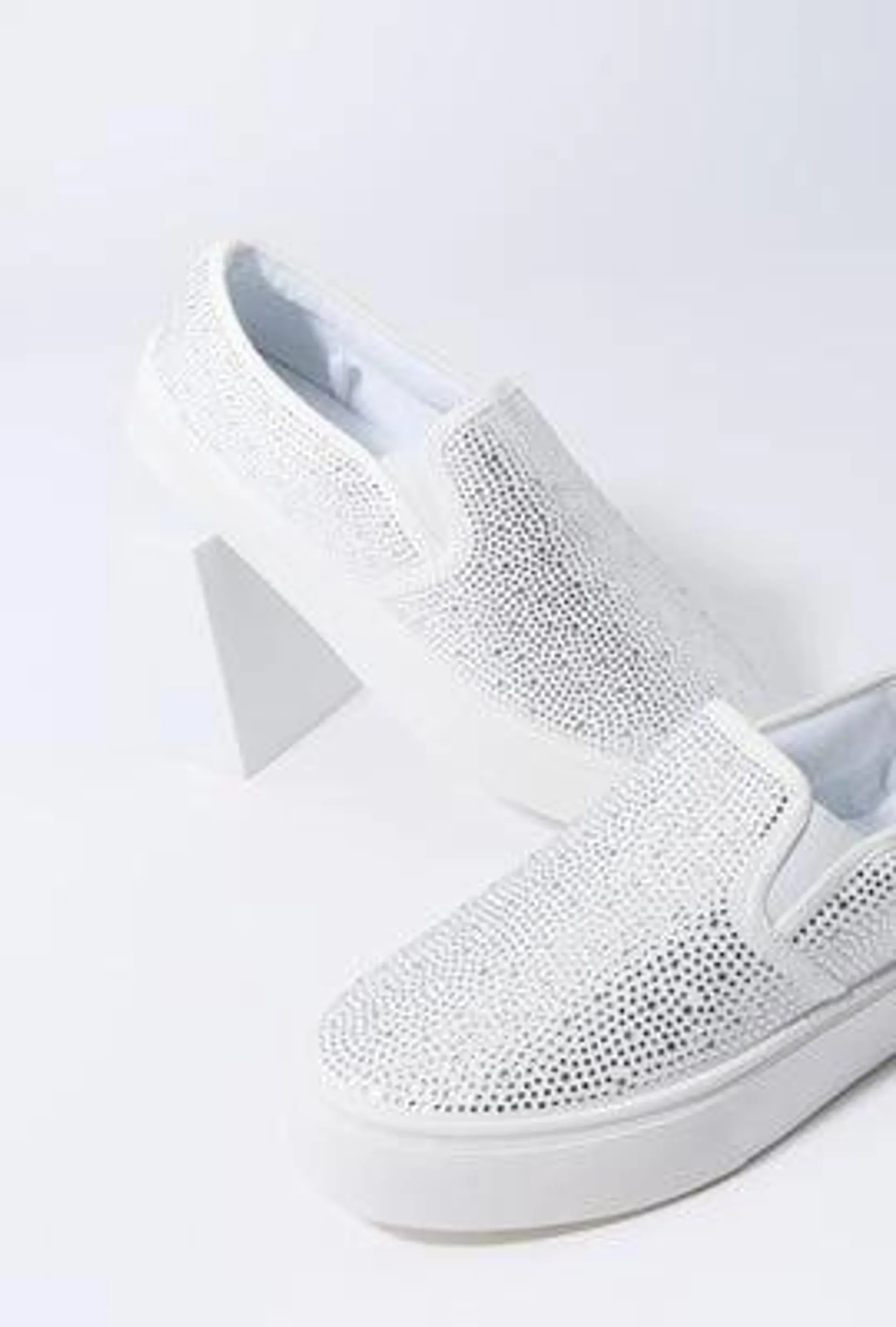 Rhinestone Slip On Shoe