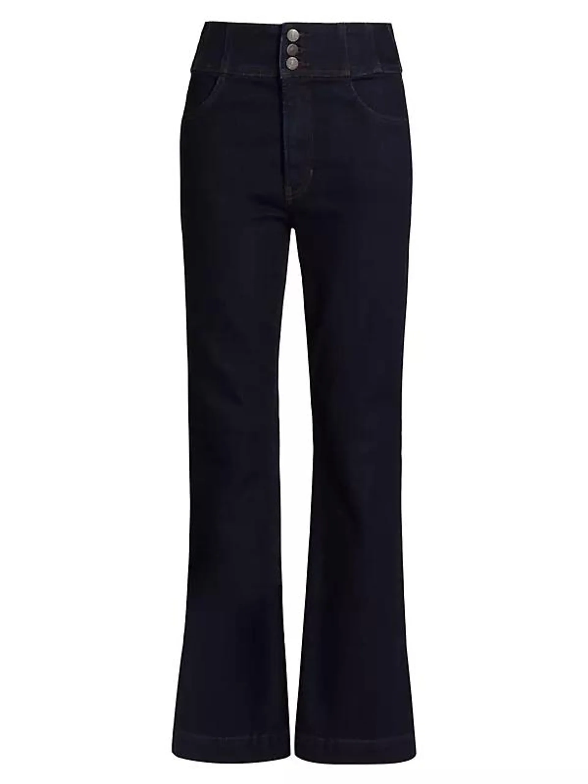 Carson High-Rise Stretch Flare Jeans