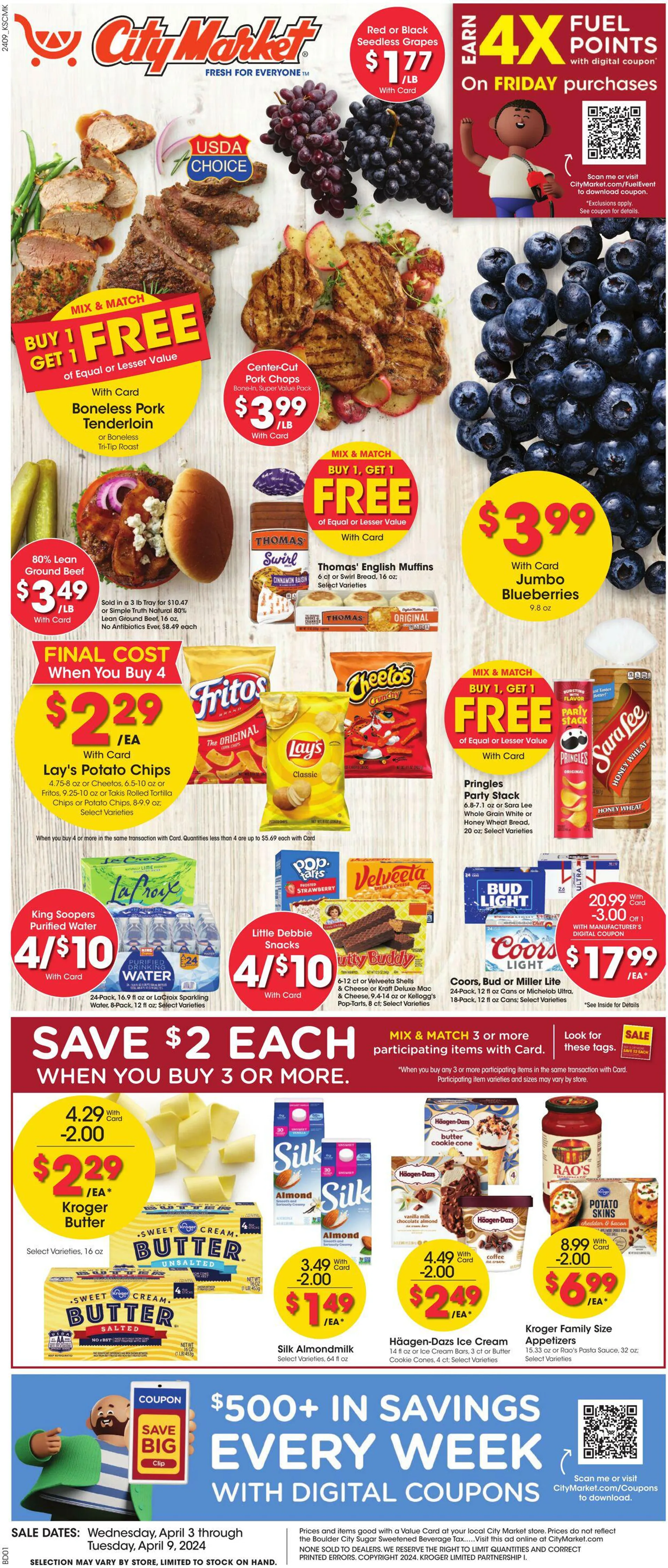 Weekly ad City Market from April 3 to April 9 2024 - Page 