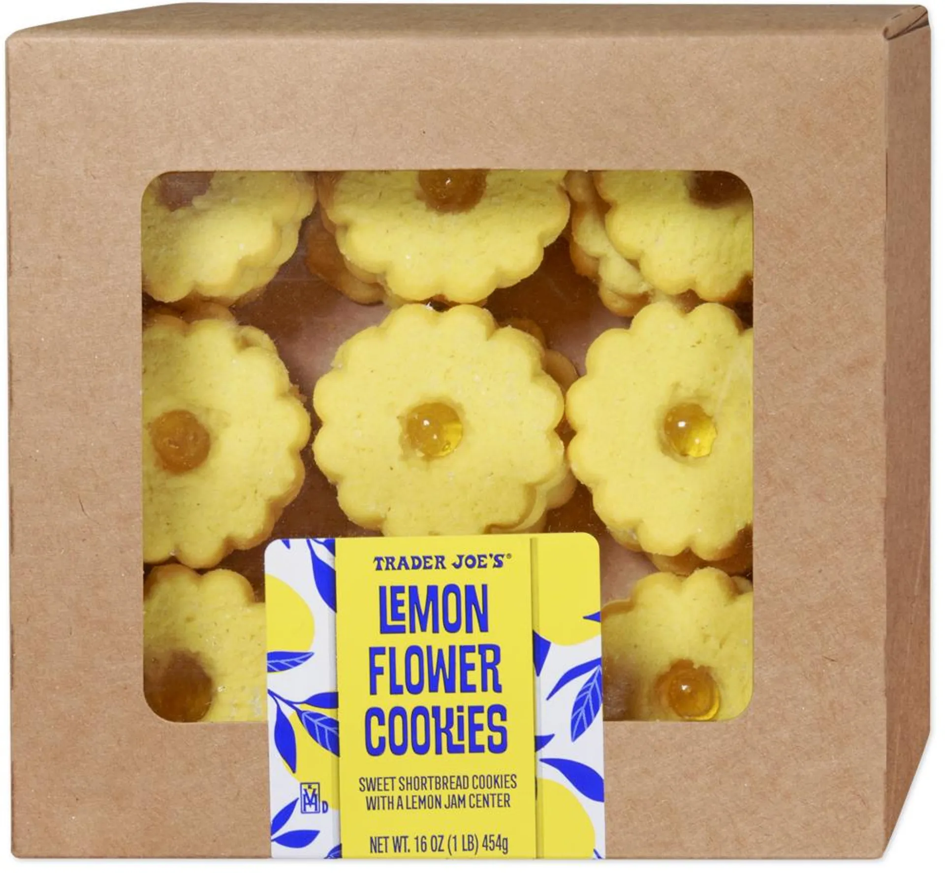 Lemon Flower Cookies