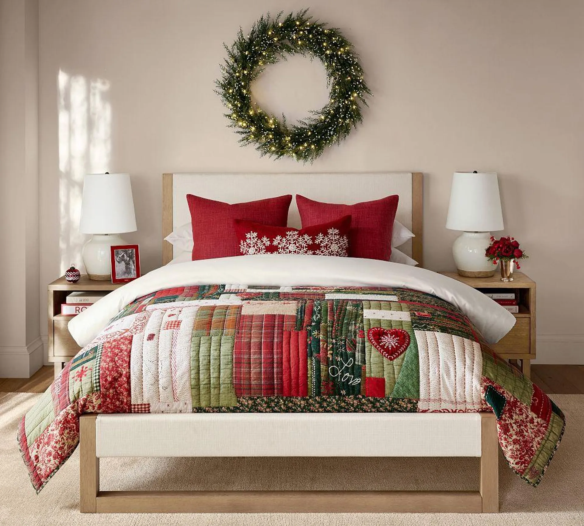 Holiday Love Reversible Quilt