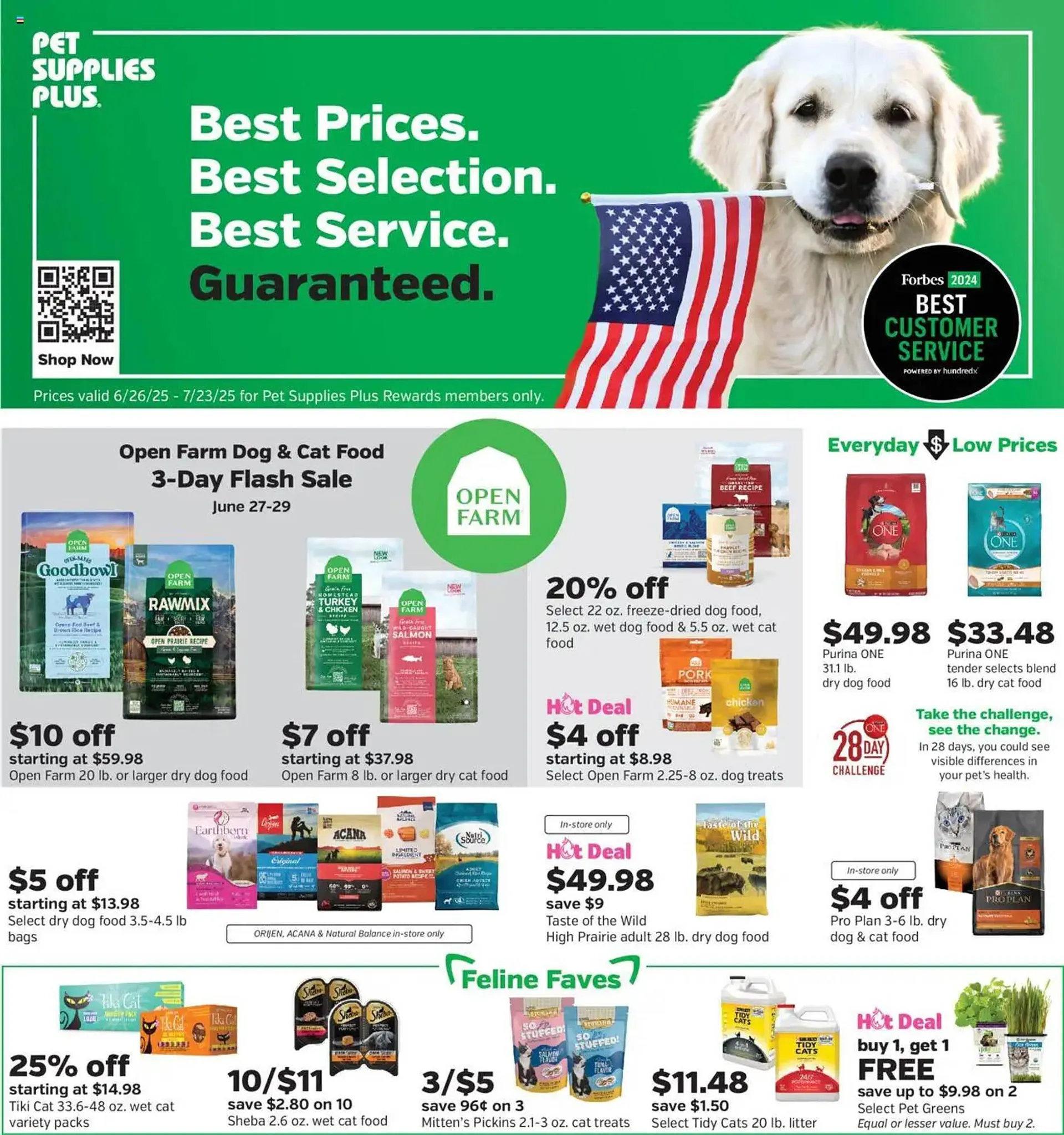 Weekly ad Pet Supplies Plus Weekly Ad from June 26 to July 24 2025 - Page 1