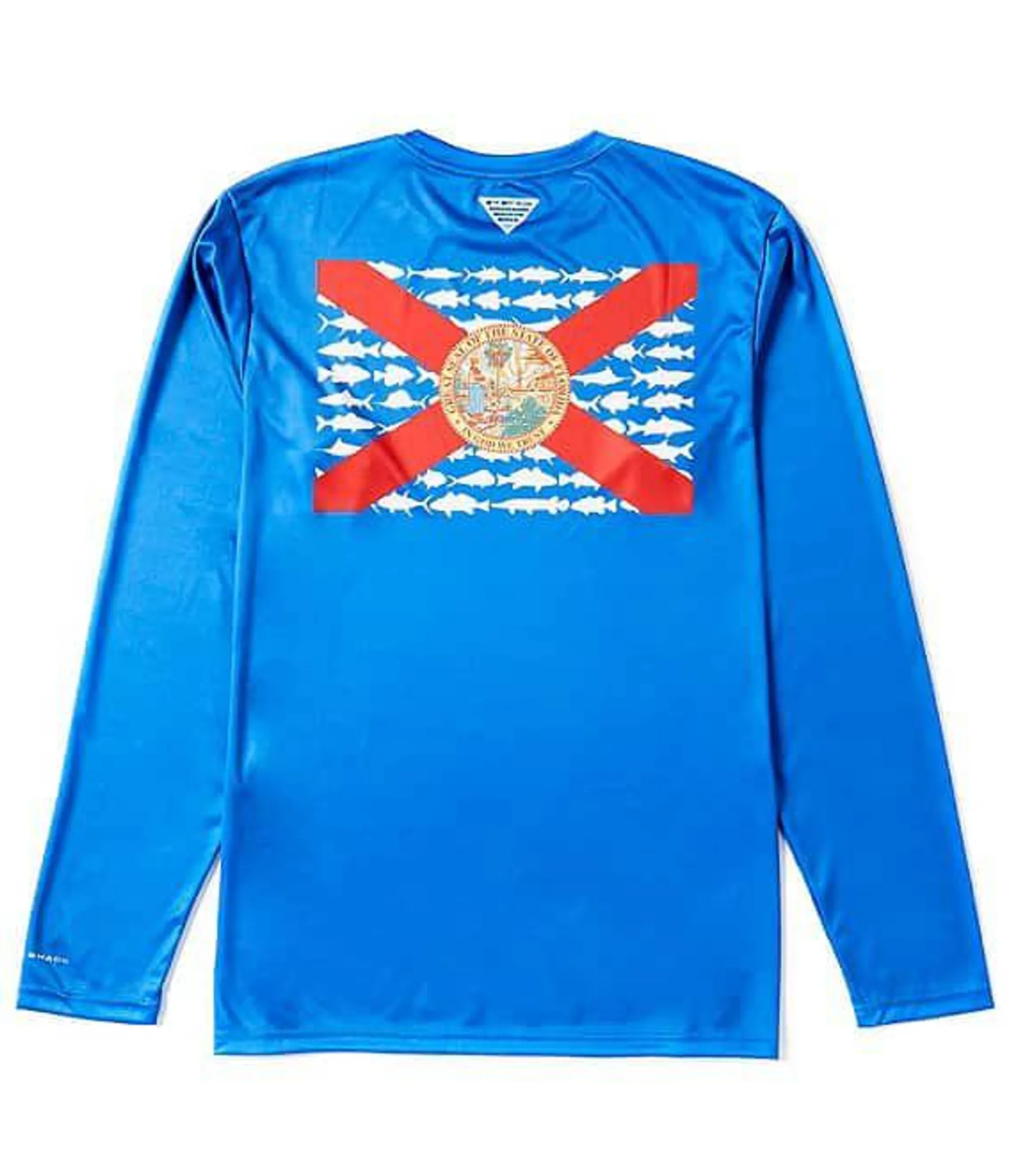 PFG Terminal Tackle Fish Flag Long Sleeve Graphic T-Shirt