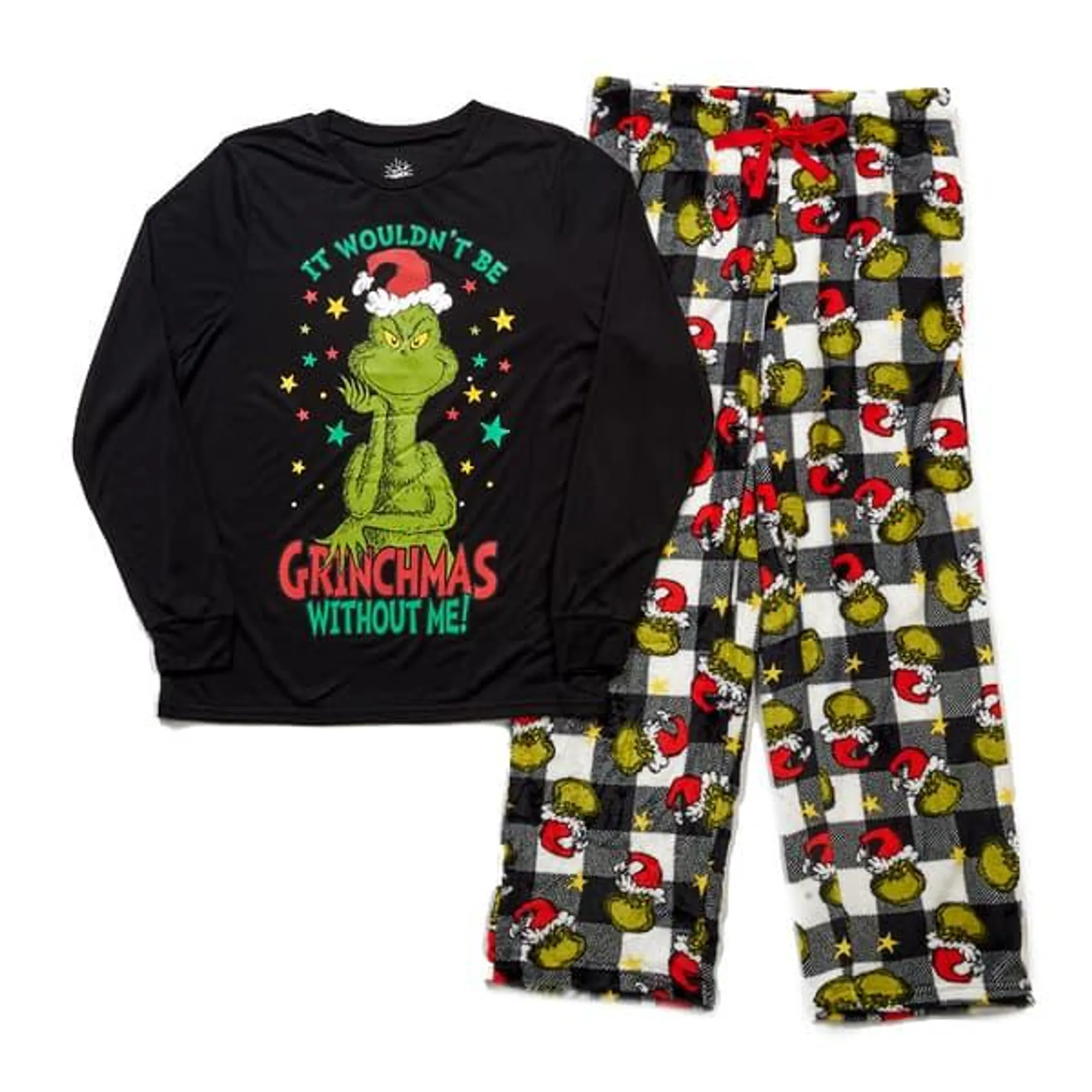 Mens MJC Grinchmas Long Sleeve Pajama Set