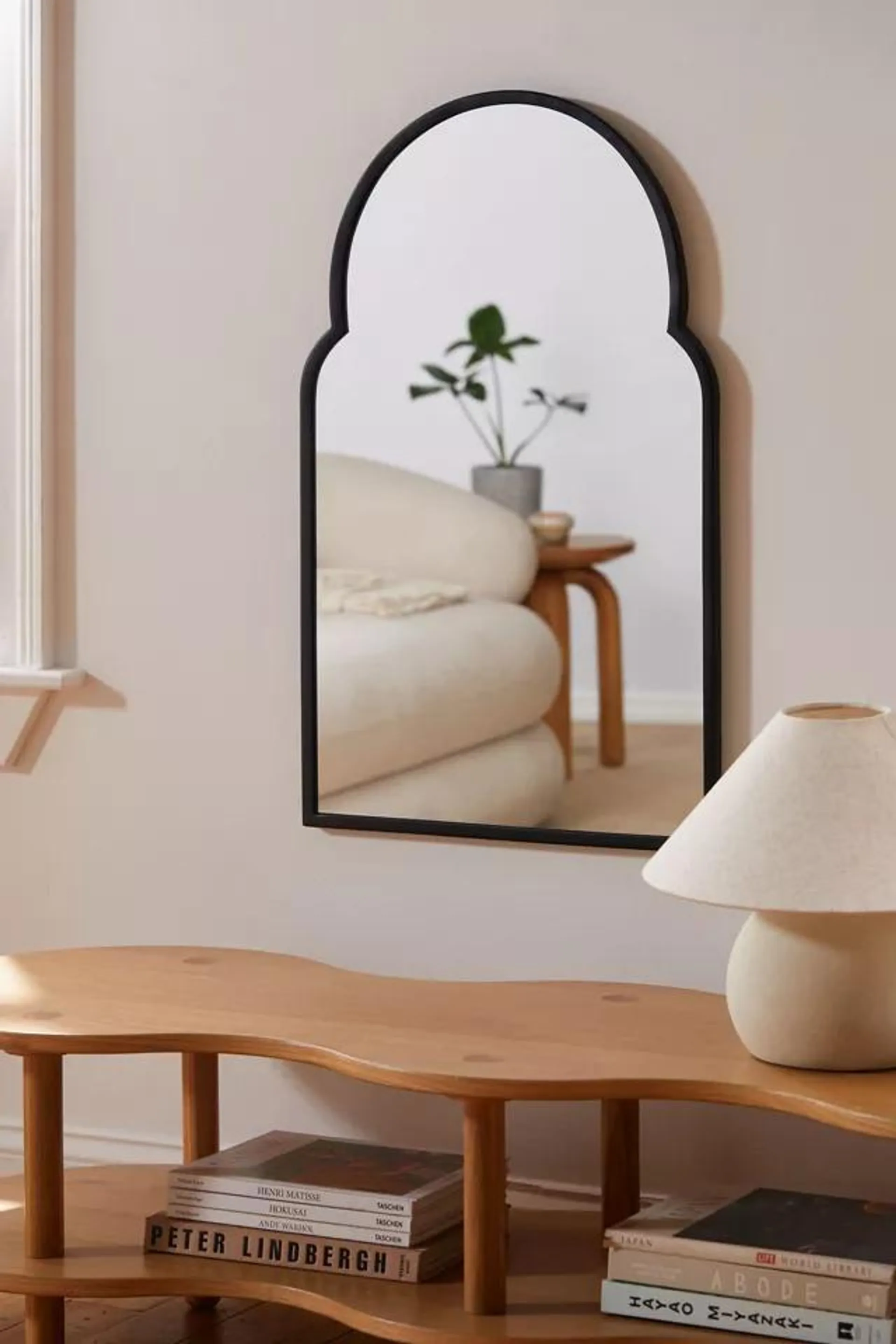 Varena Arched Large Wall Mirror