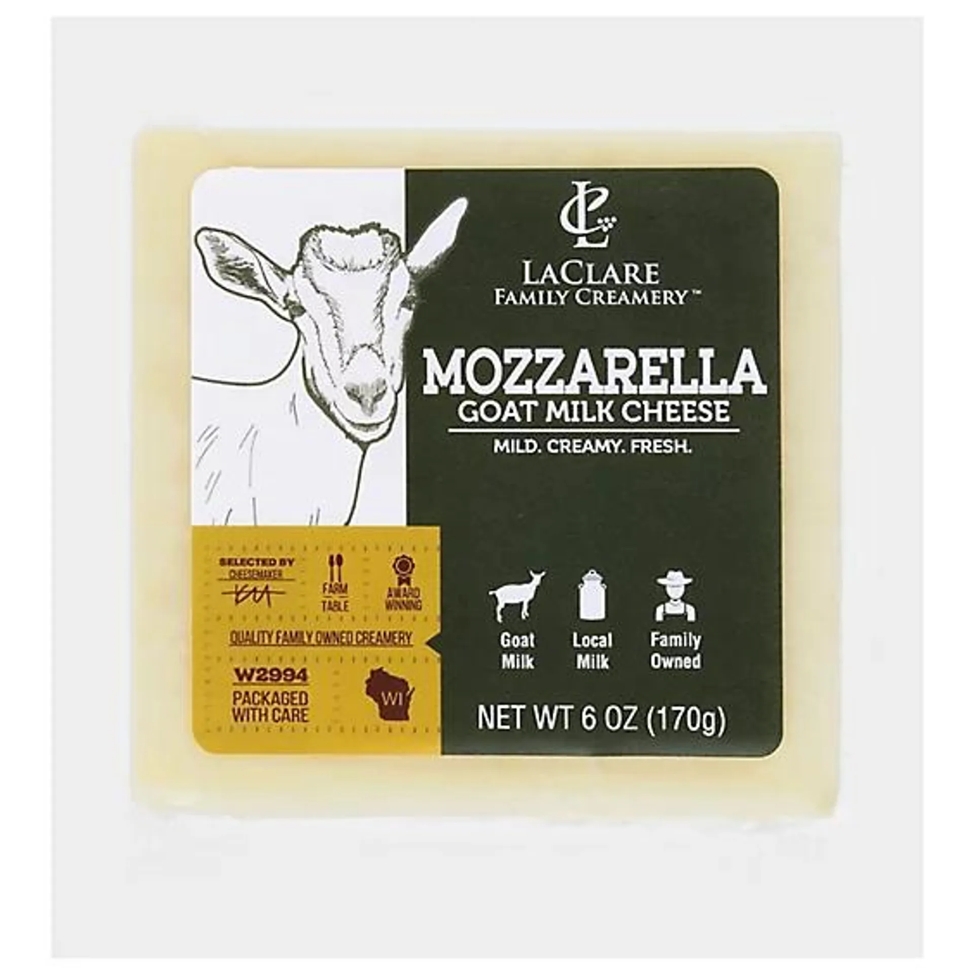 Laclare Goat Mozzarella - 6 Oz