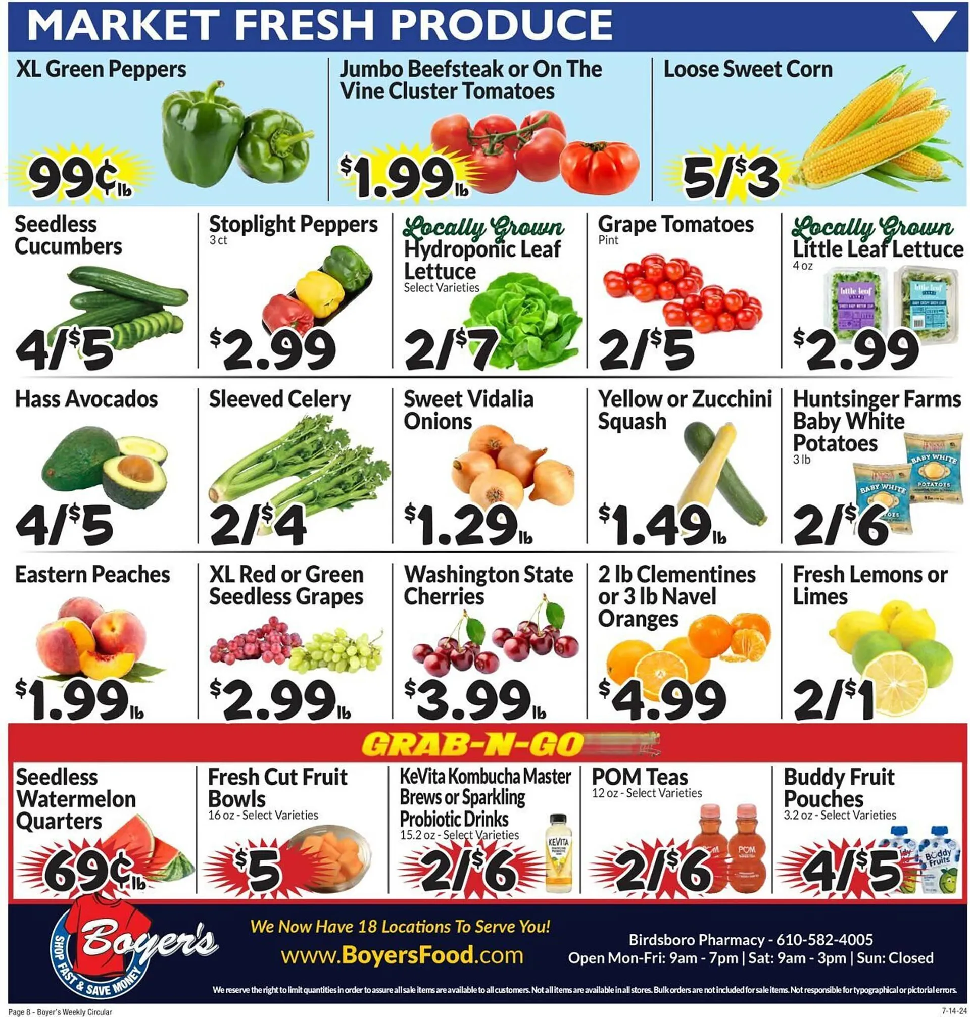 Weekly ad Boyer's Food Markets Weekly Ad from July 14 to July 20 2024 - Page 11