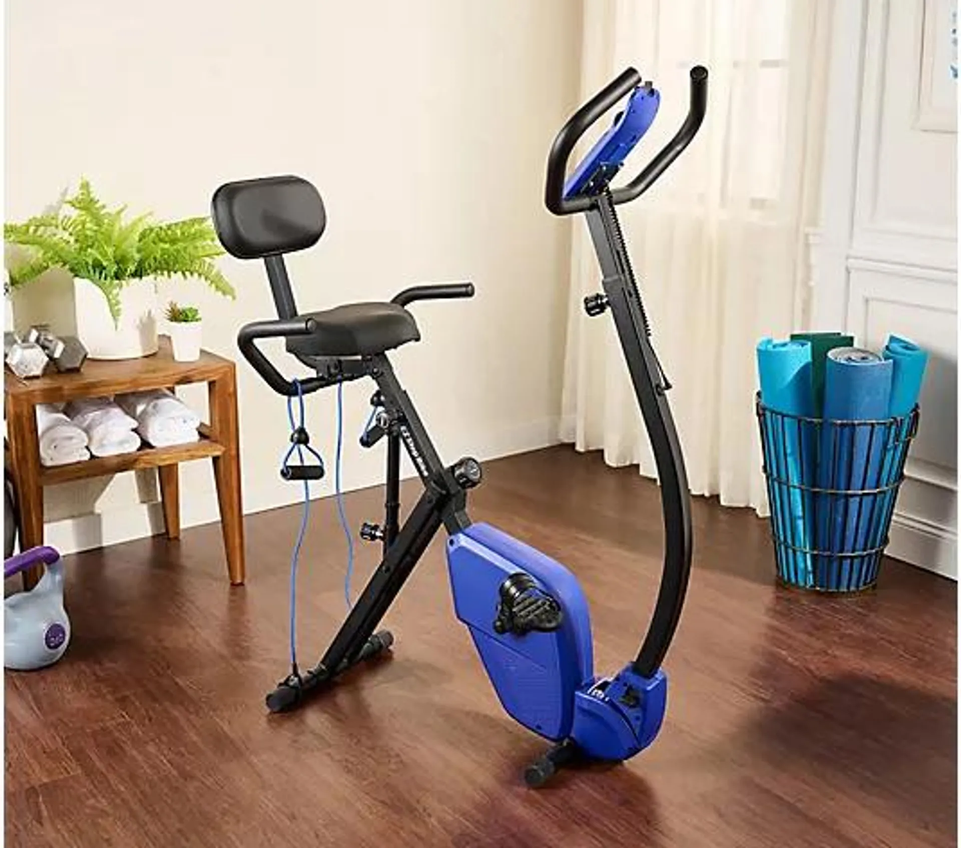 FITNATION EZ Step Upright & Recumbent Bike w/ 16 Levels