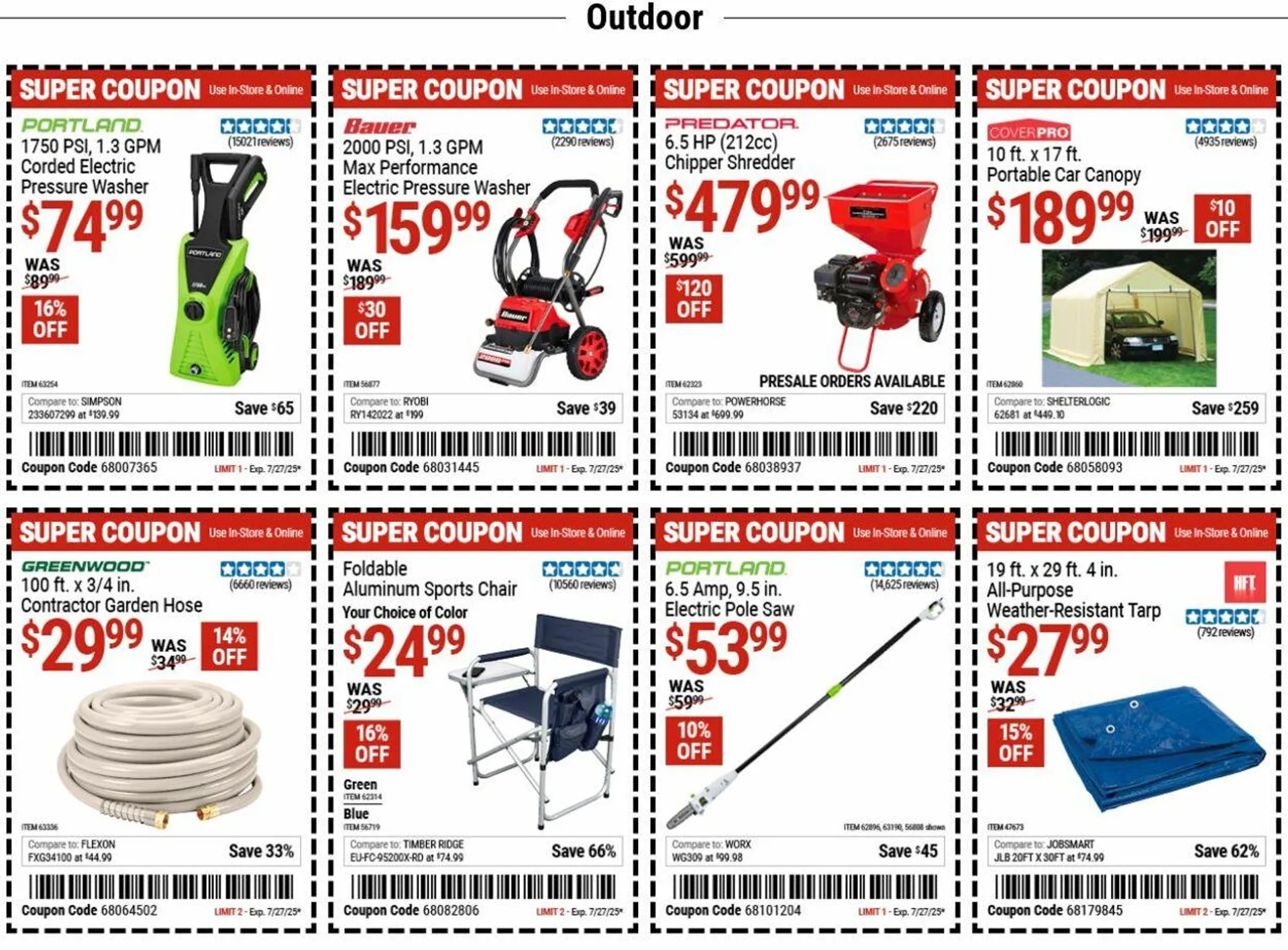 Weekly ad Harbor Freight from July 21 to July 30 2025 - Page 7