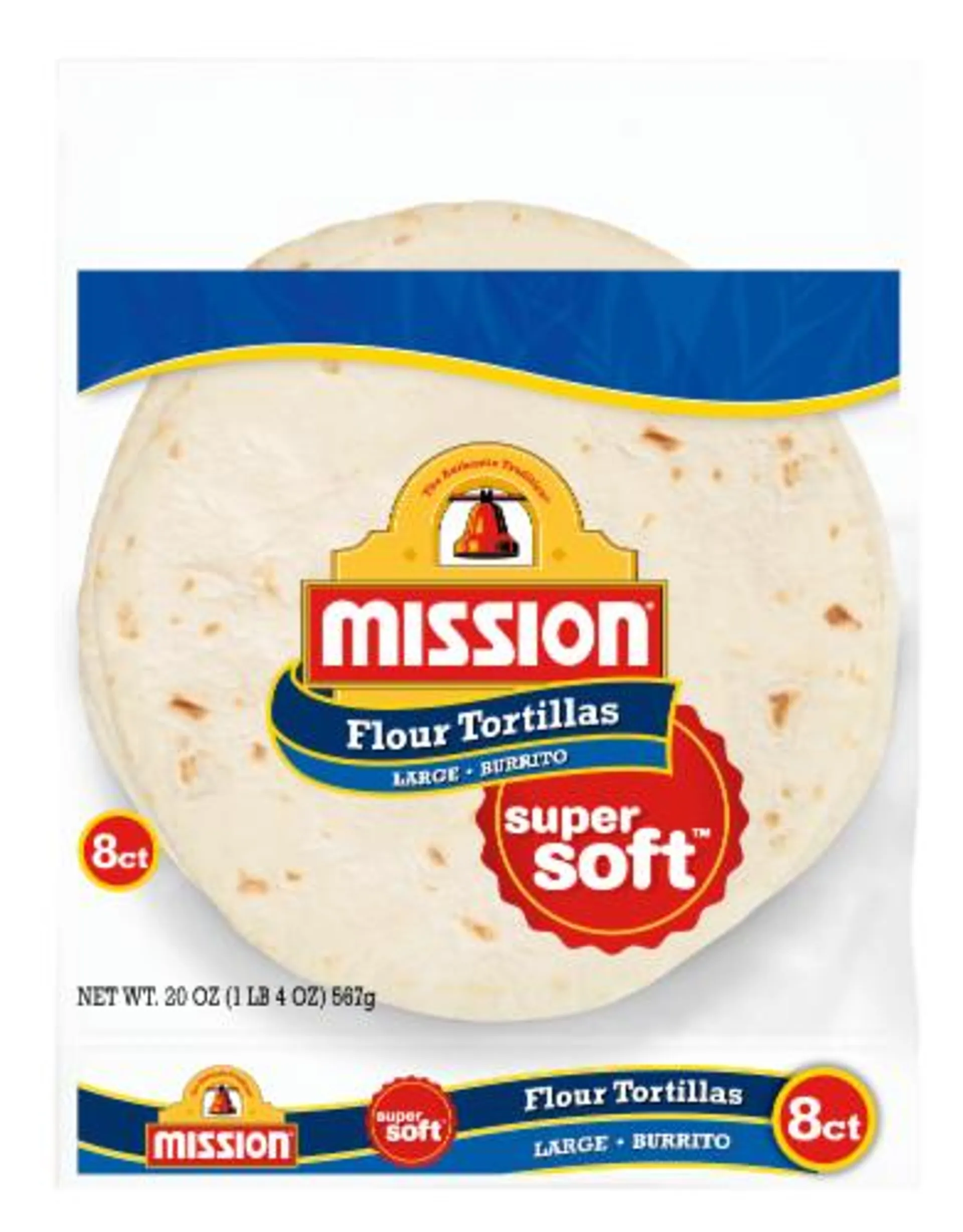 Mission® Burrito Super Soft Flour Tortillas