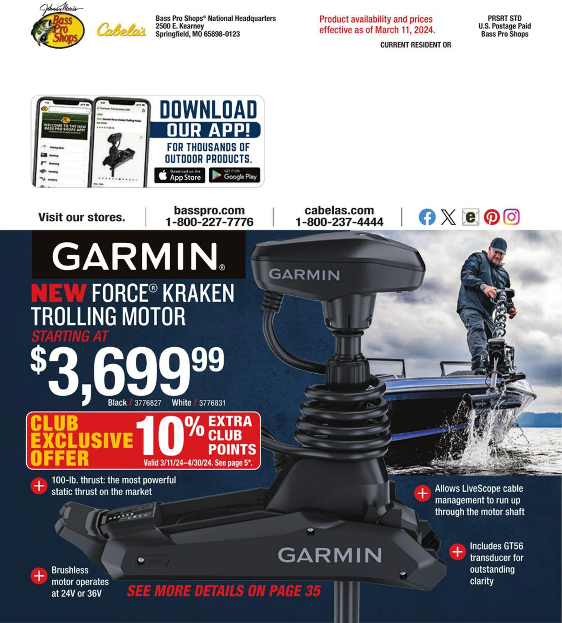 Weekly ad Bass Pro Current weekly ad from March 31 to April 14 2024 - Page 100