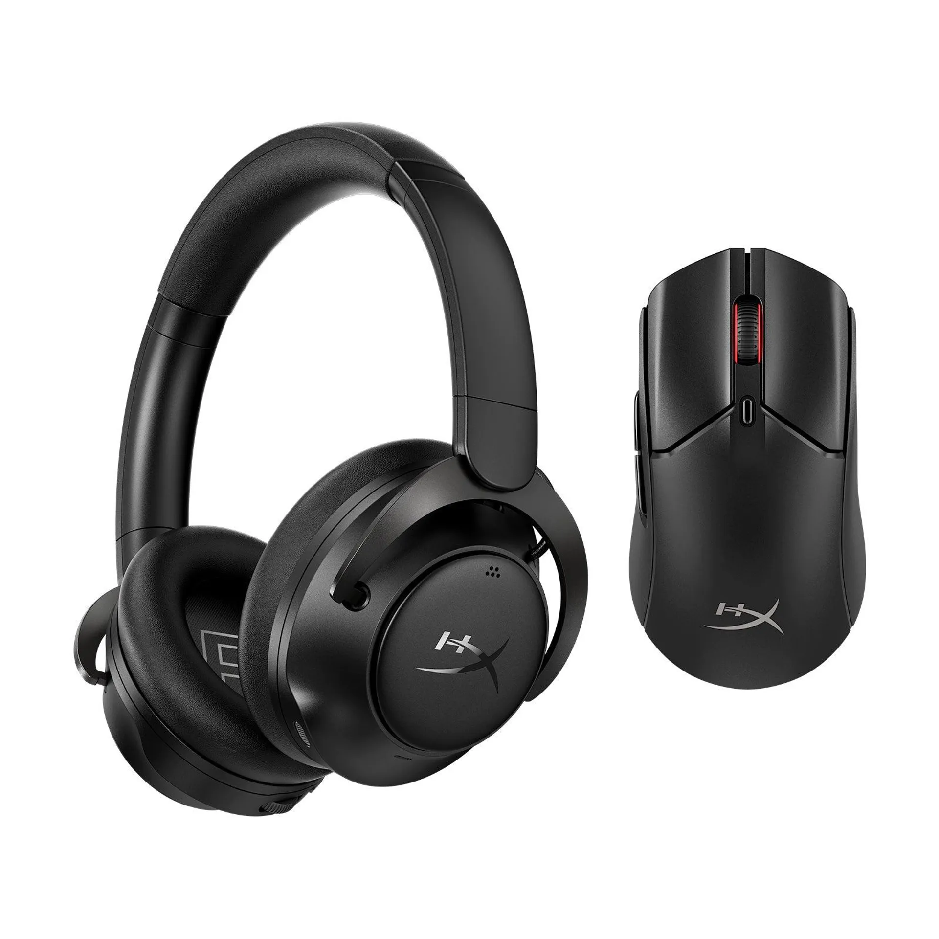 HyperX Bundle - Cloud MIX 2 Wireless Headset, Pulsefire Haste 2 Core Wireless Mouse