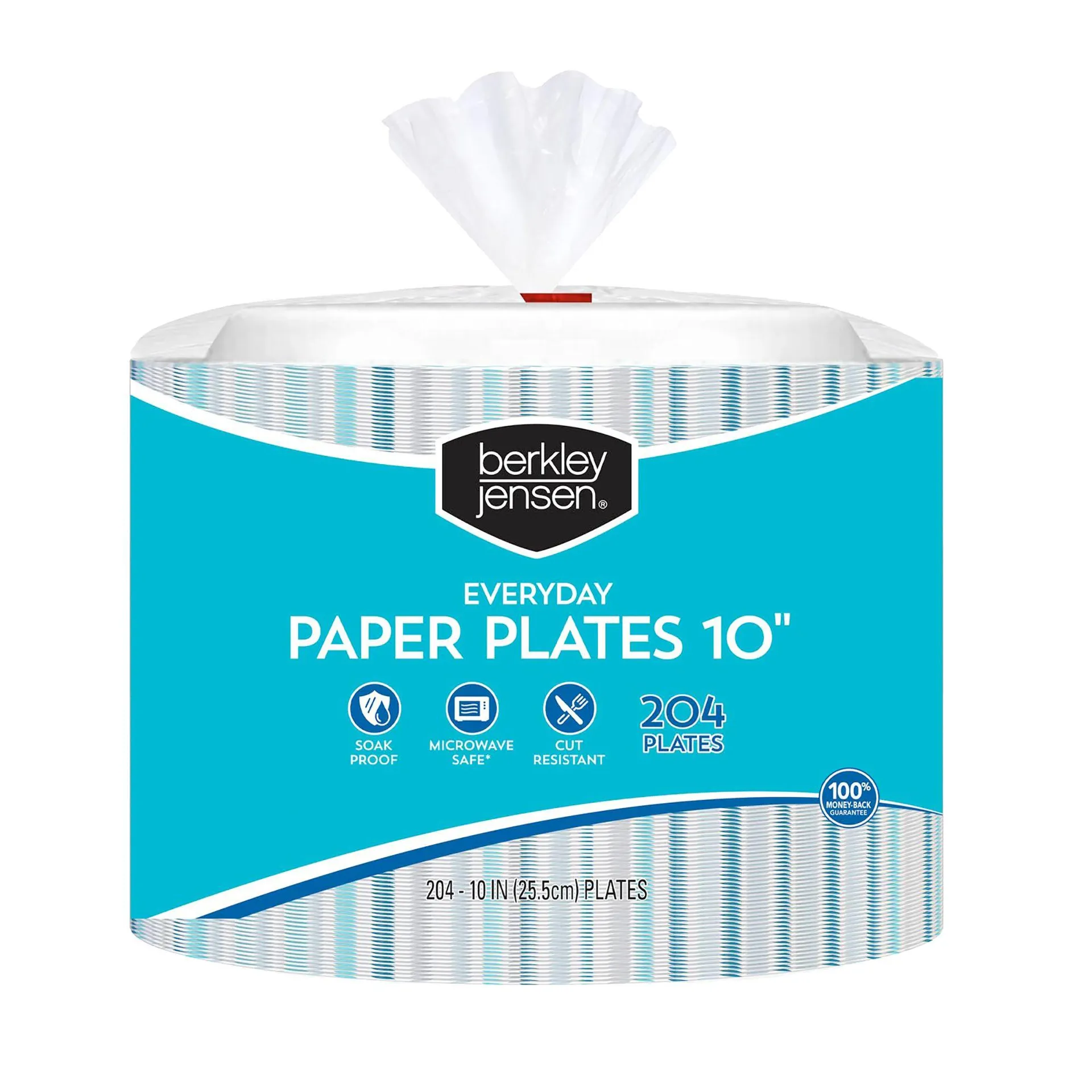 Berkley Jensen Everyday 10" Paper Plates, 204 ct.