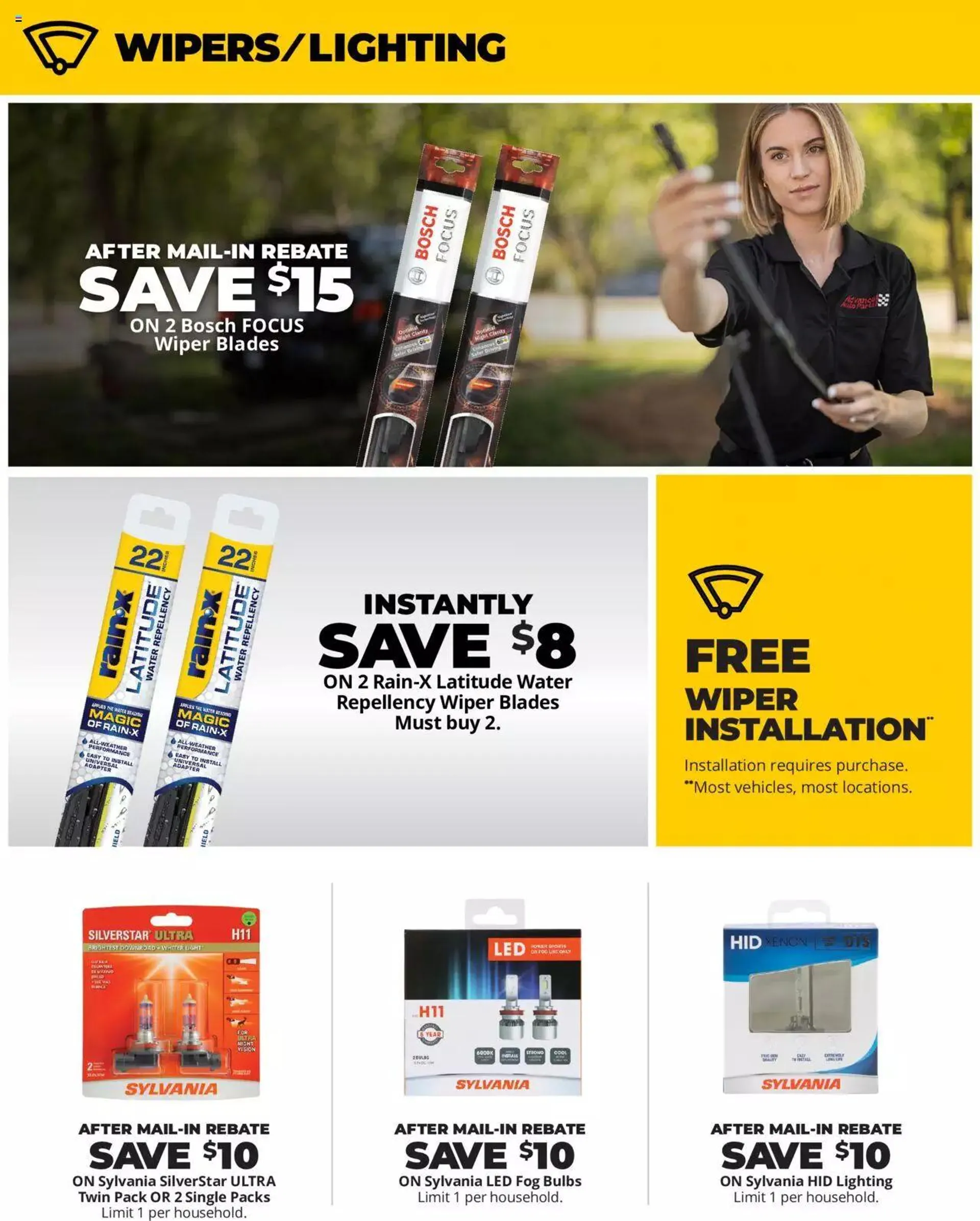 Weekly ad Advance Auto Parts - Sales Ad - English from February 1 to February 29 2024 - Page 17