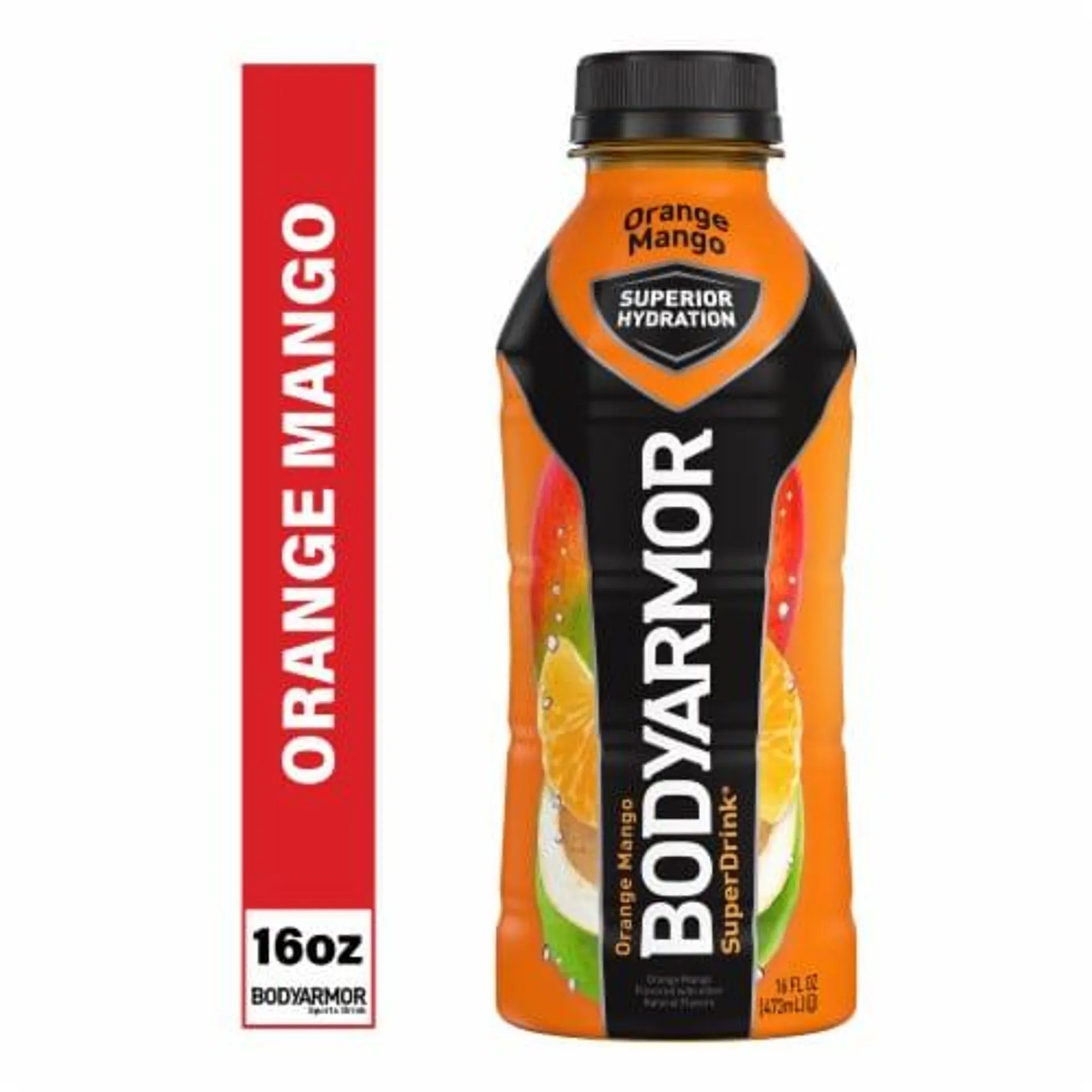 BODYARMOR SuperDrink Orange Mango Sports Drink Bottle