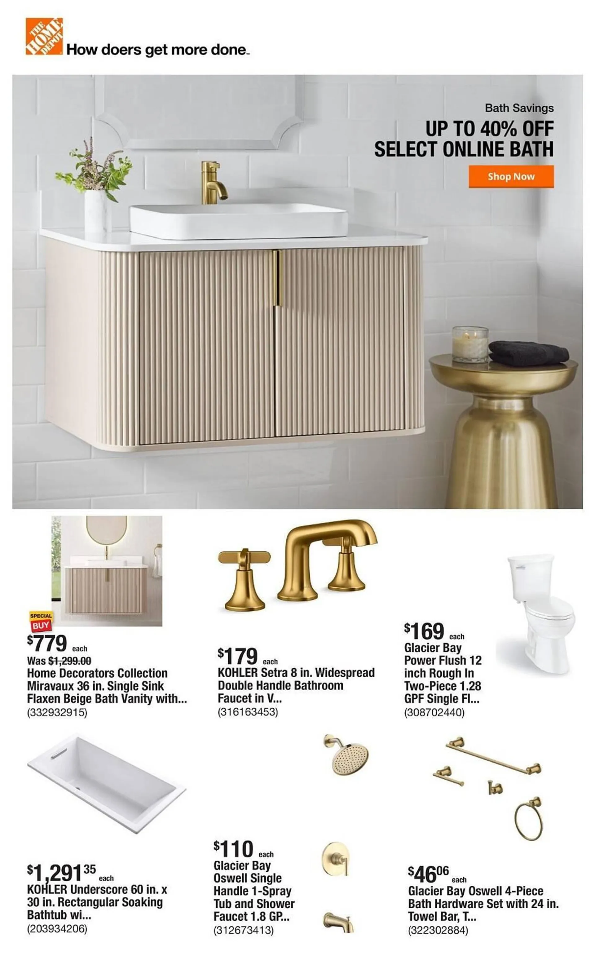 Weekly ad The Home Depot Weekly Ad from July 24 to July 31 2025 - Page 1