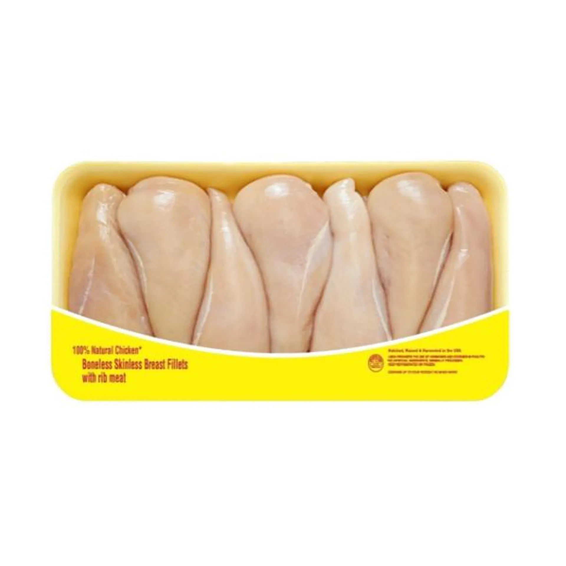 All Natural Chicken Boneless Skinless Breasts Value Pack - 5 Pound