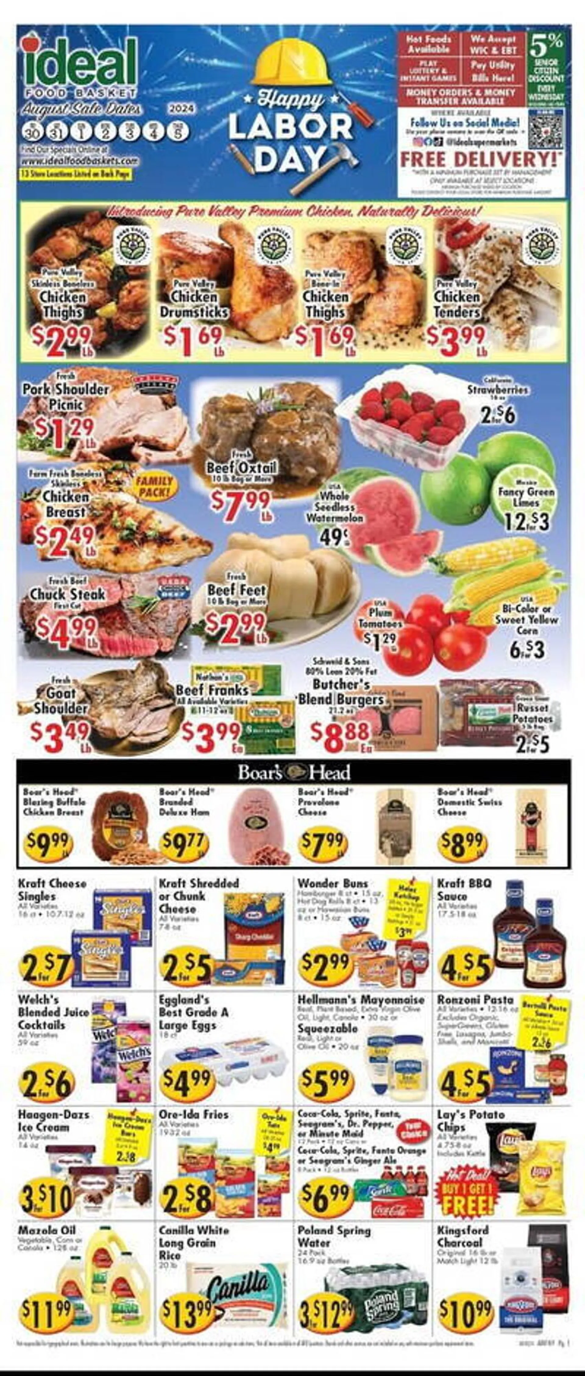 Ideal Food Basket Weekly Ad - 1