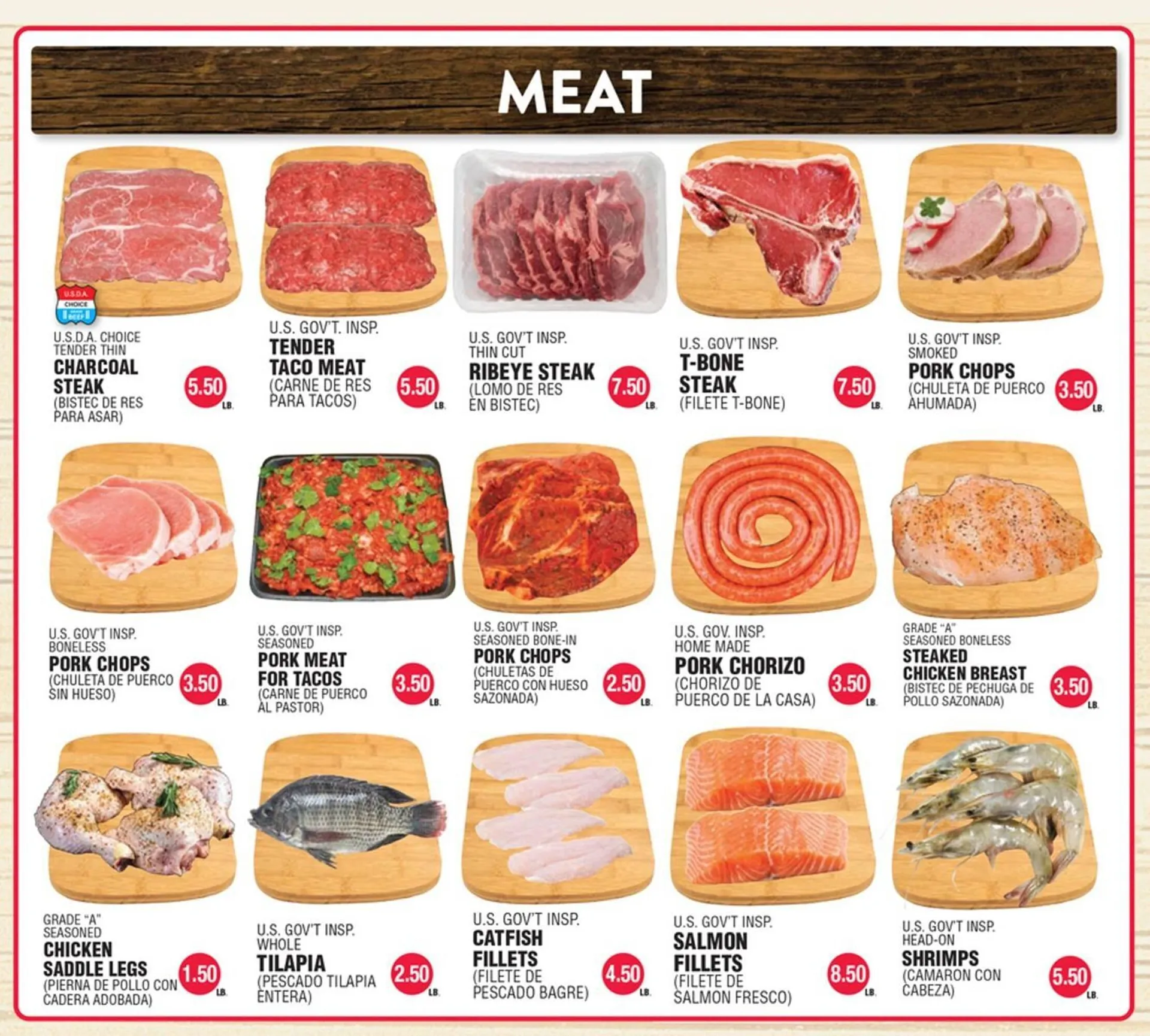 Carnicerias Jimenez Weekly Ad - 1