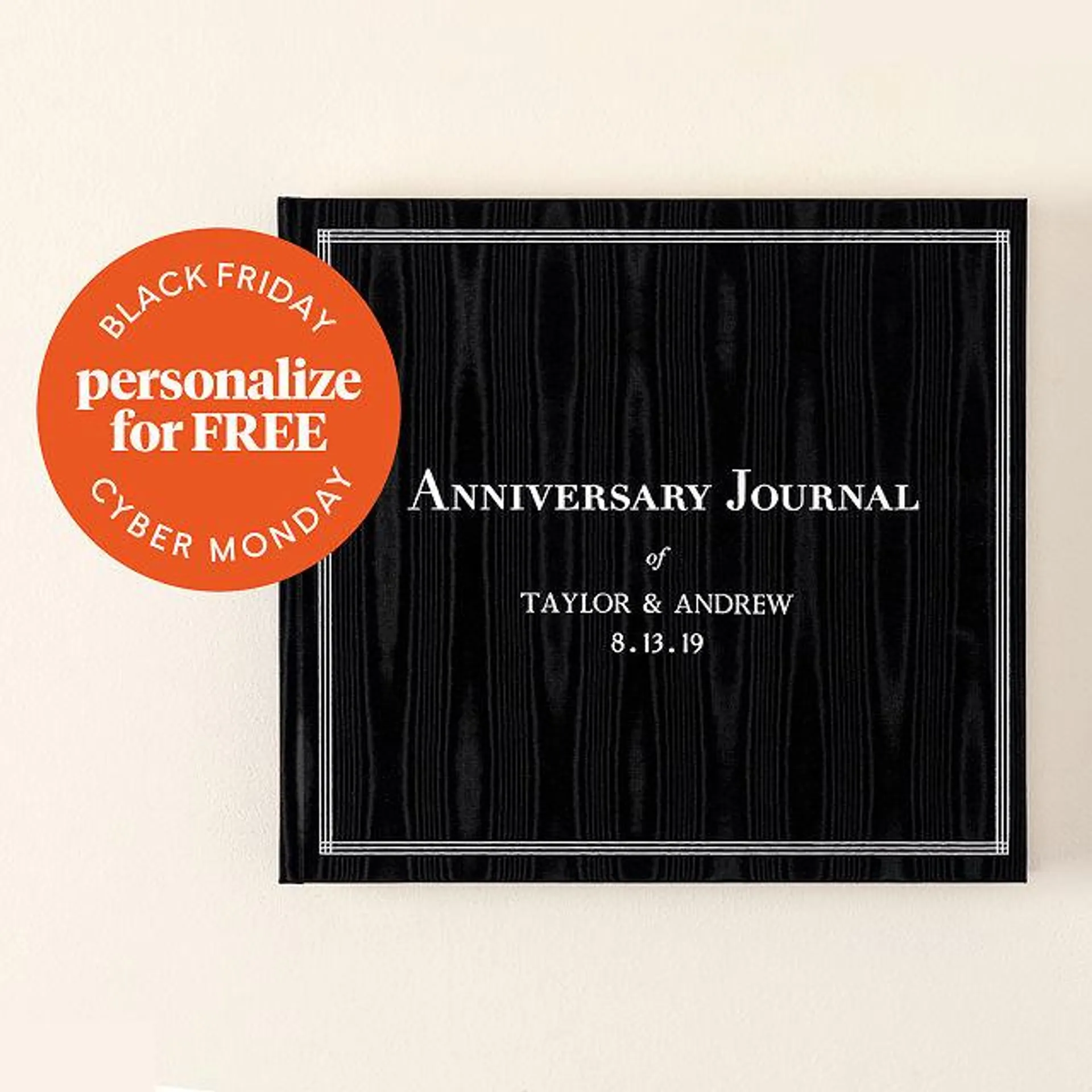 The Personalized Anniversary Journal