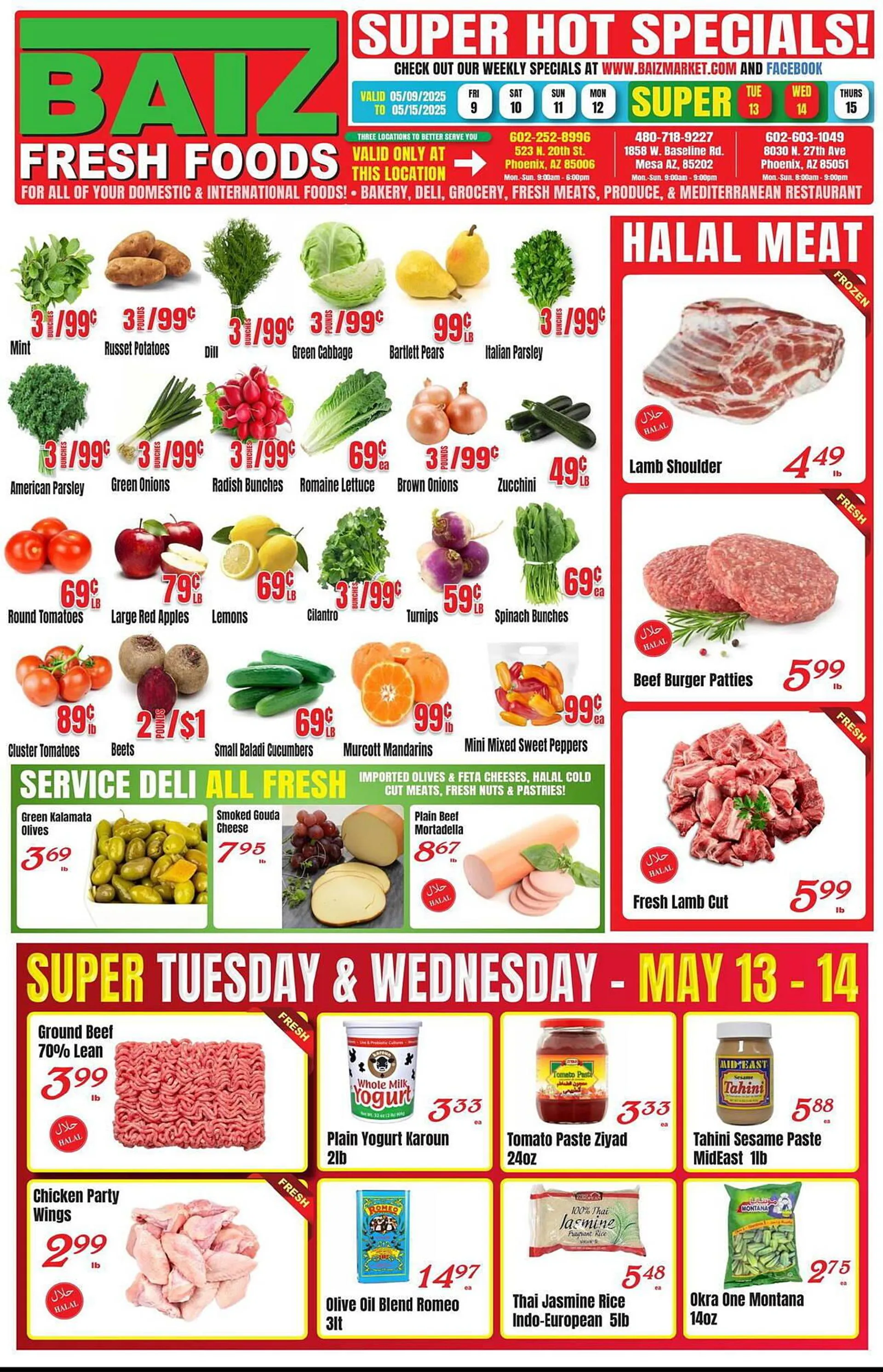 Baiz Market Place Weekly Ad - 1