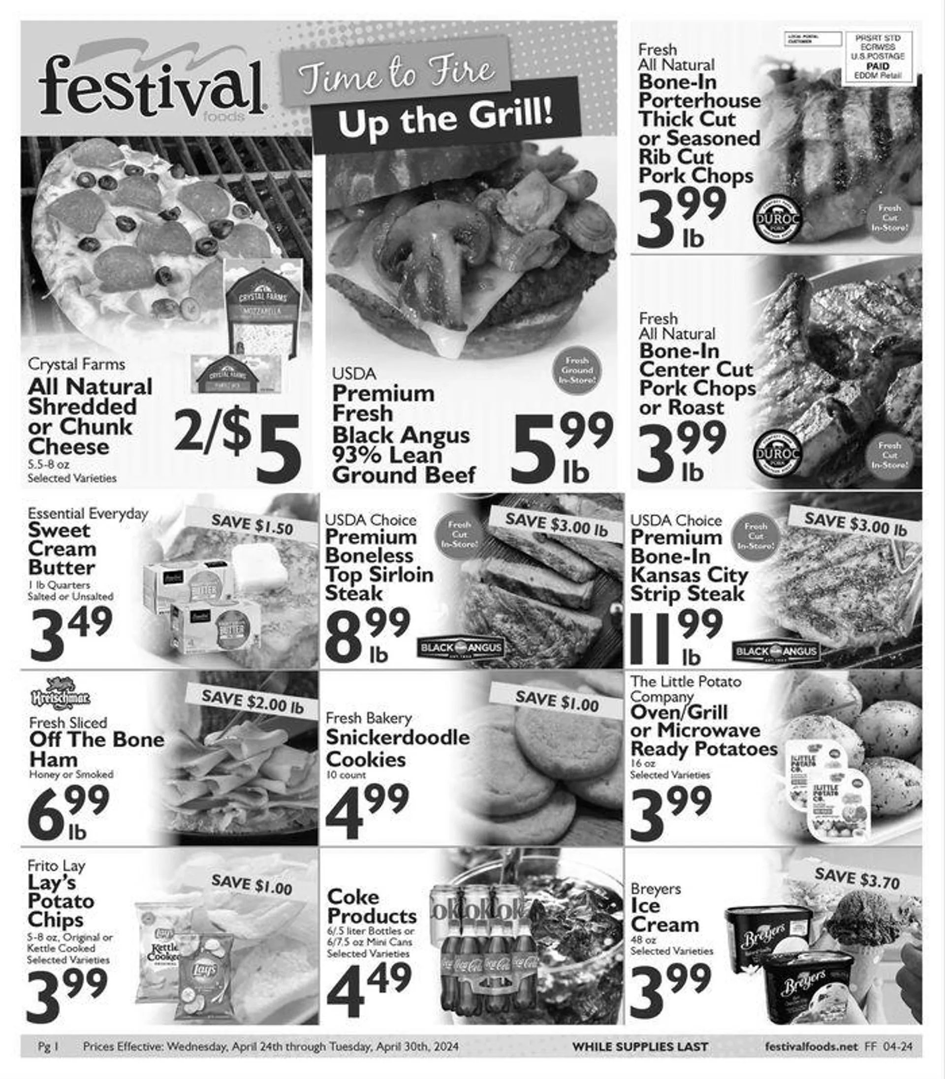 Festival Foods weekly ad valid until April 30, 2024