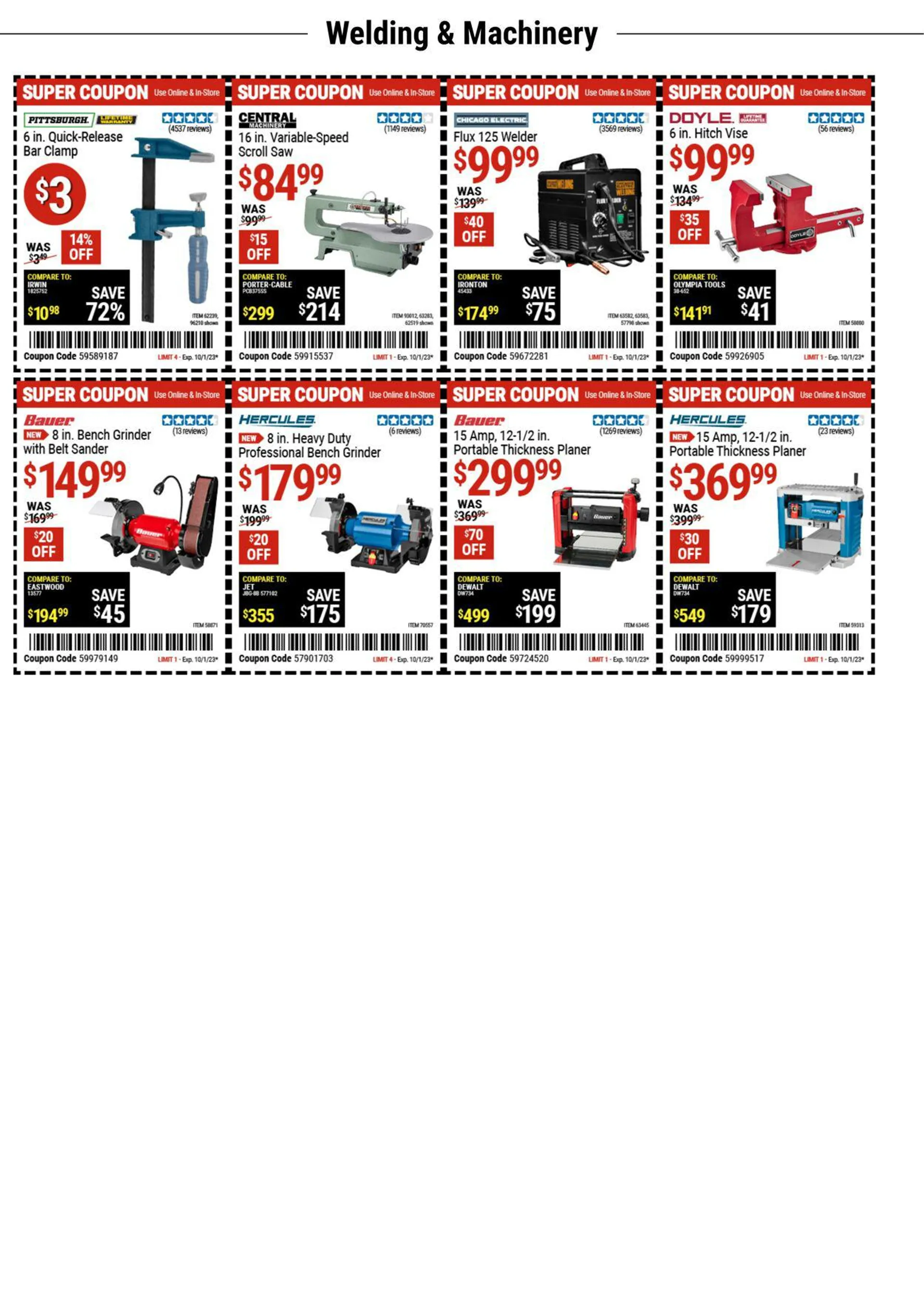 Harbor Freight - 12