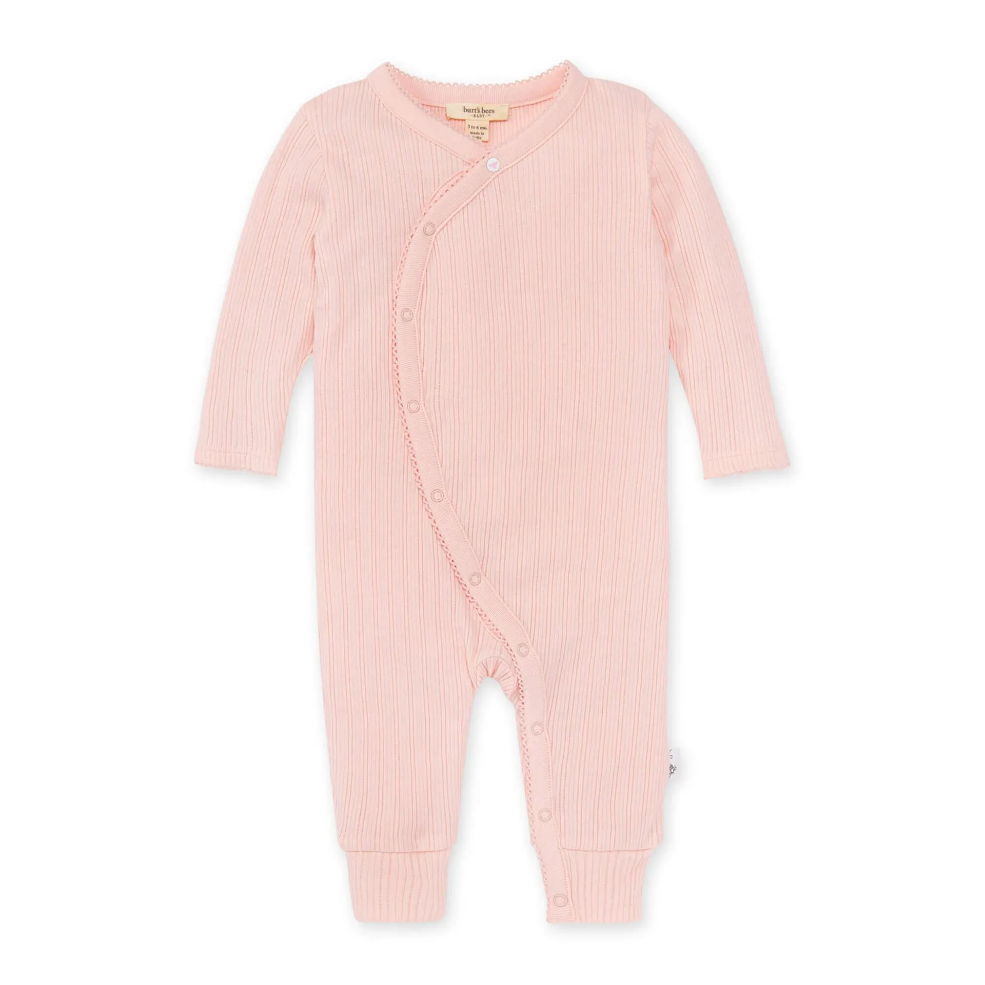 Burt's Bees Baby Sweet Rib Wrap Jumpsuit