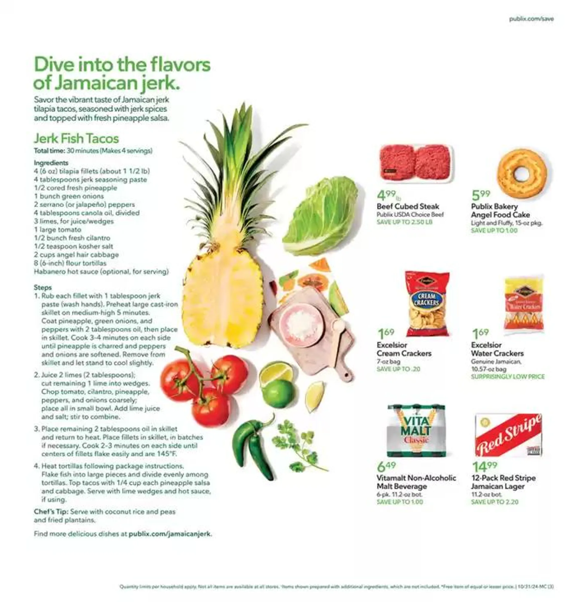 Weekly ad Publix Jamaican Jerk Month from October 31 to November 6 2024 - Page 3