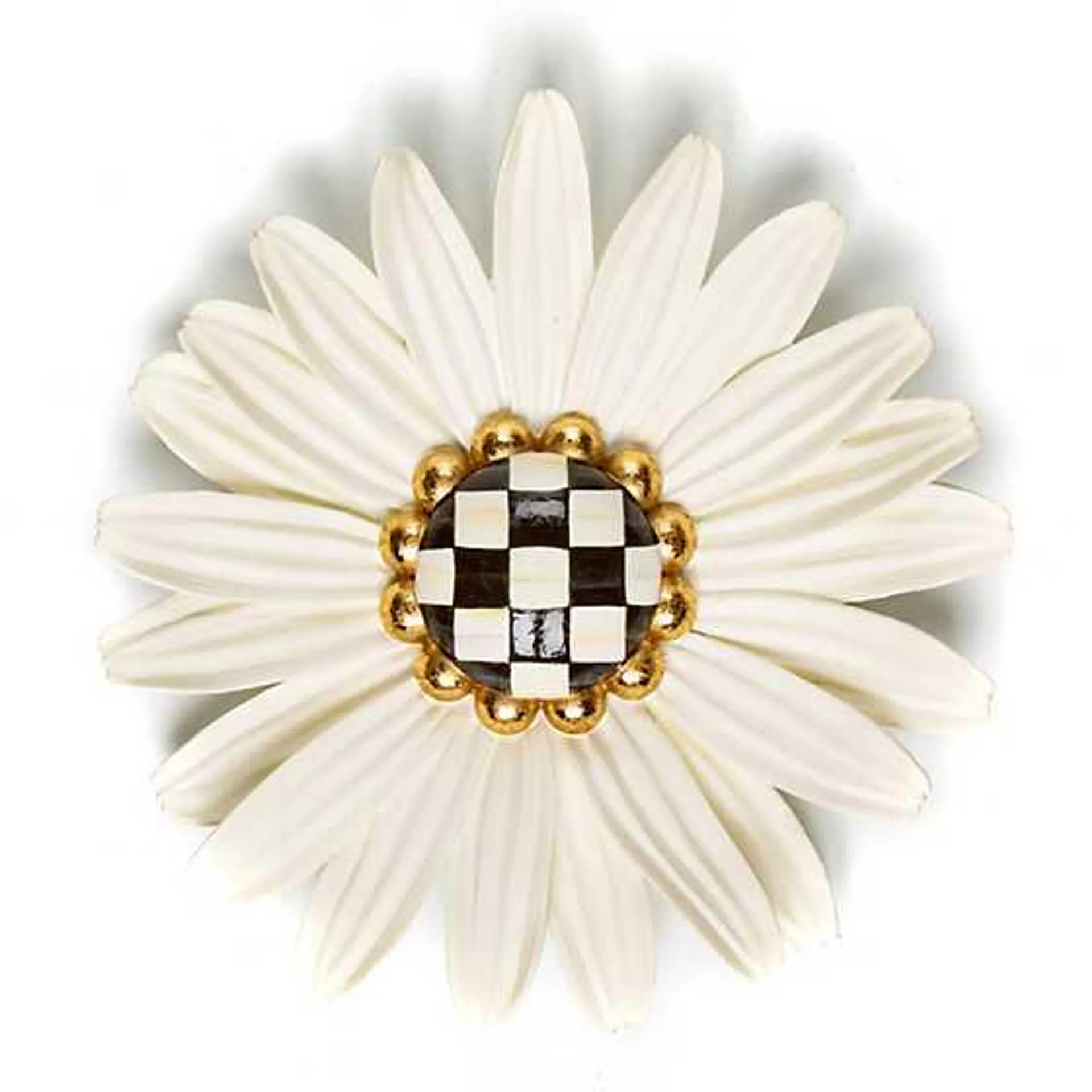 Courtly Check Daisy Wall Decor - Small