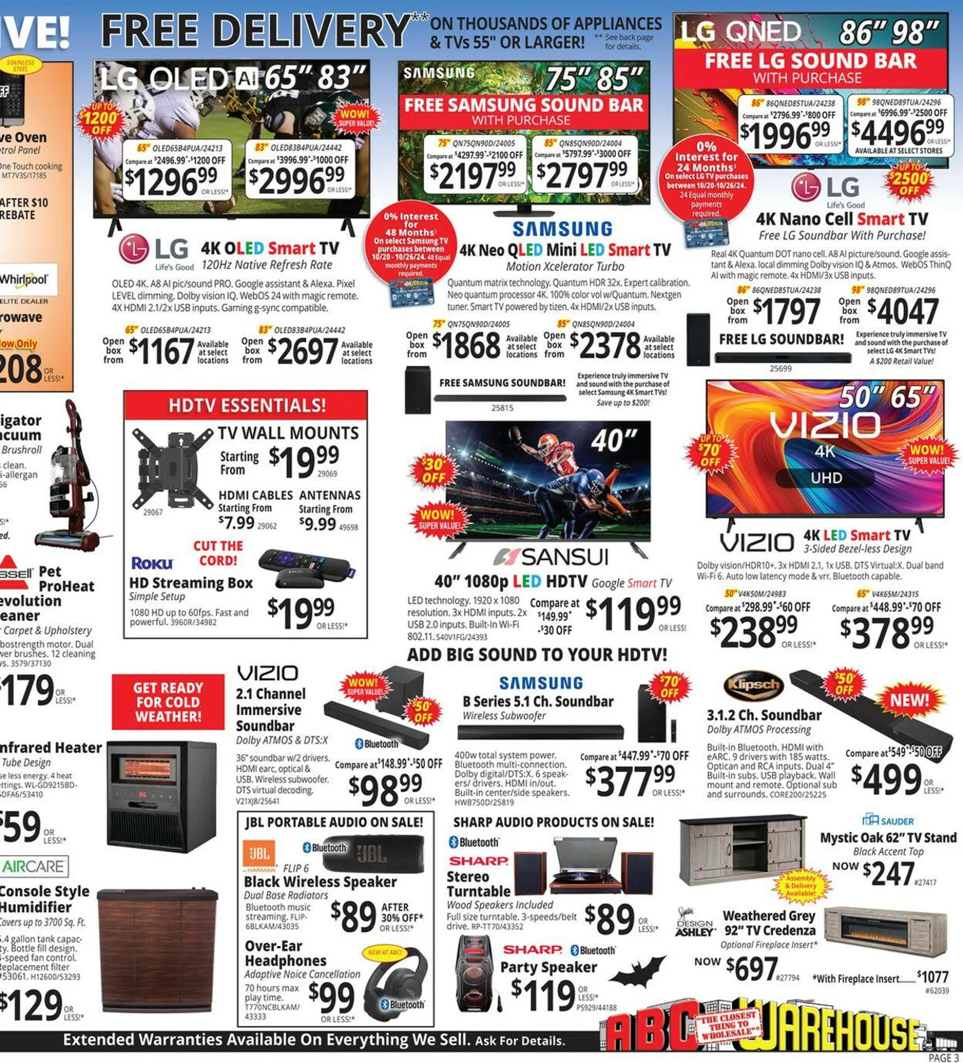 Weekly ad ABC Warehouse Current weekly ad from October 20 to October 26 2024 - Page 3