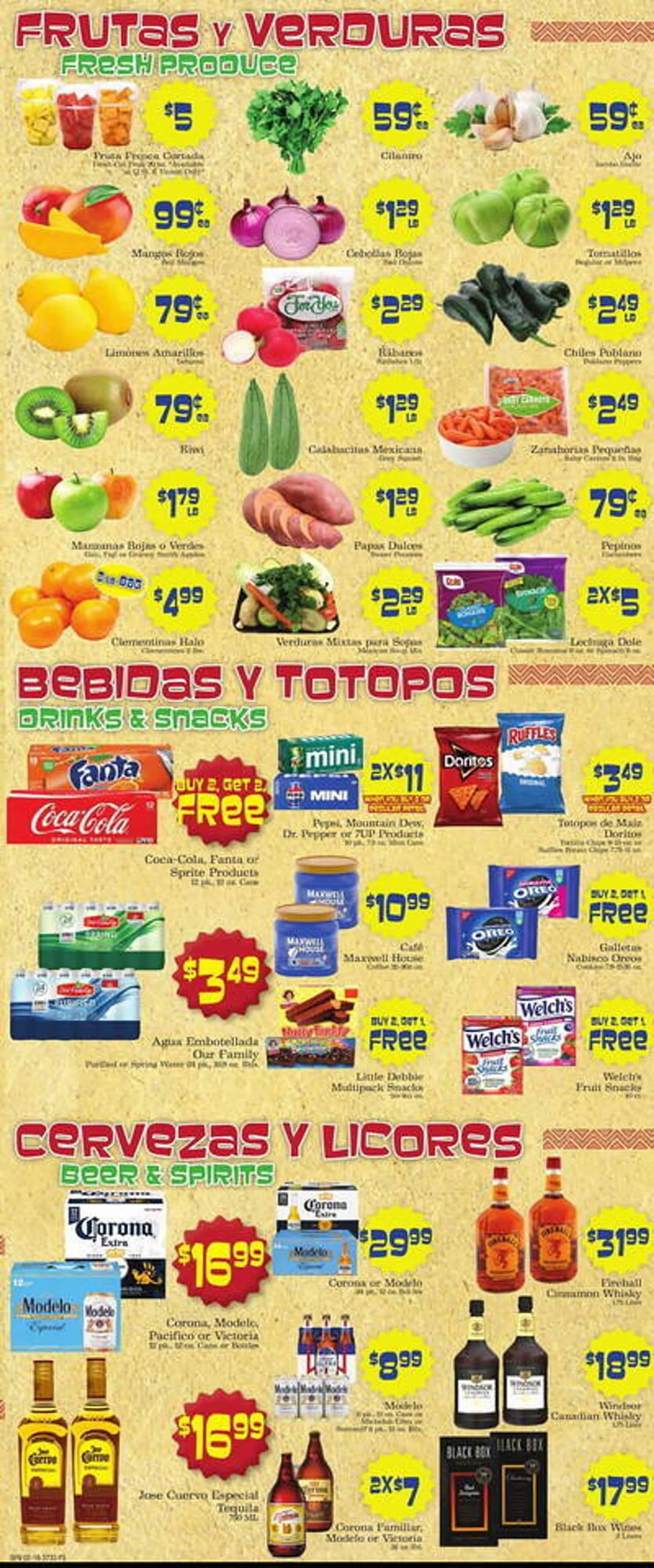 Catálogo de Supermercado Nuestra Familia Weekly Ad 16 de febrero al 22 de febrero 2025 - Página 3