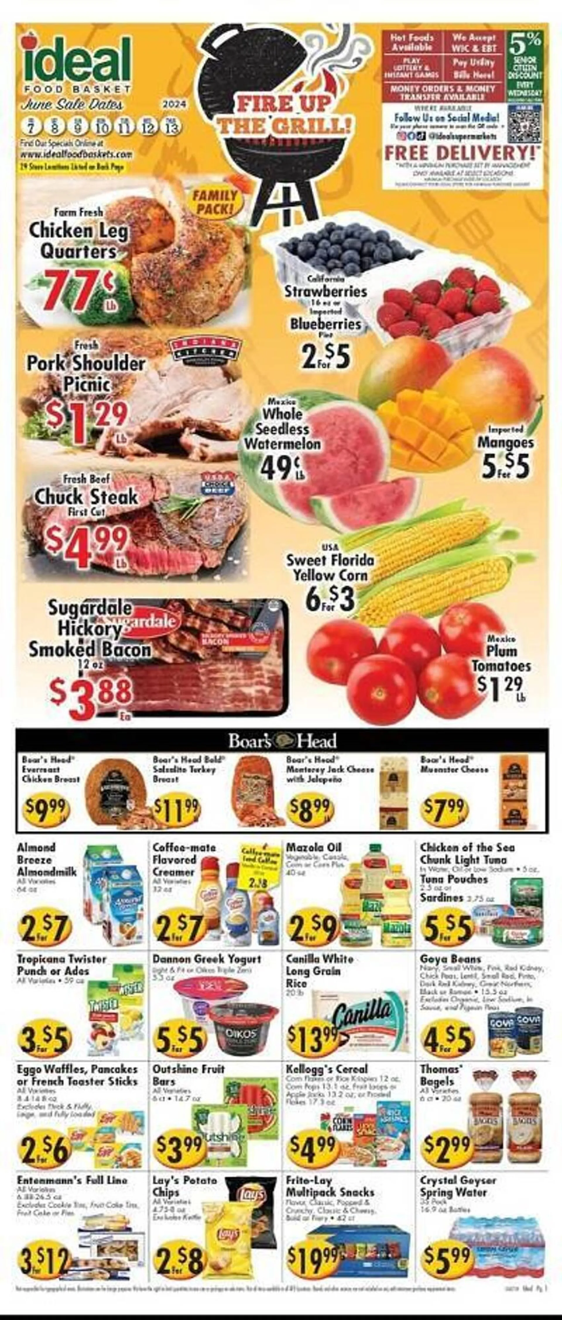 Ideal Food Basket Weekly Ad - 1