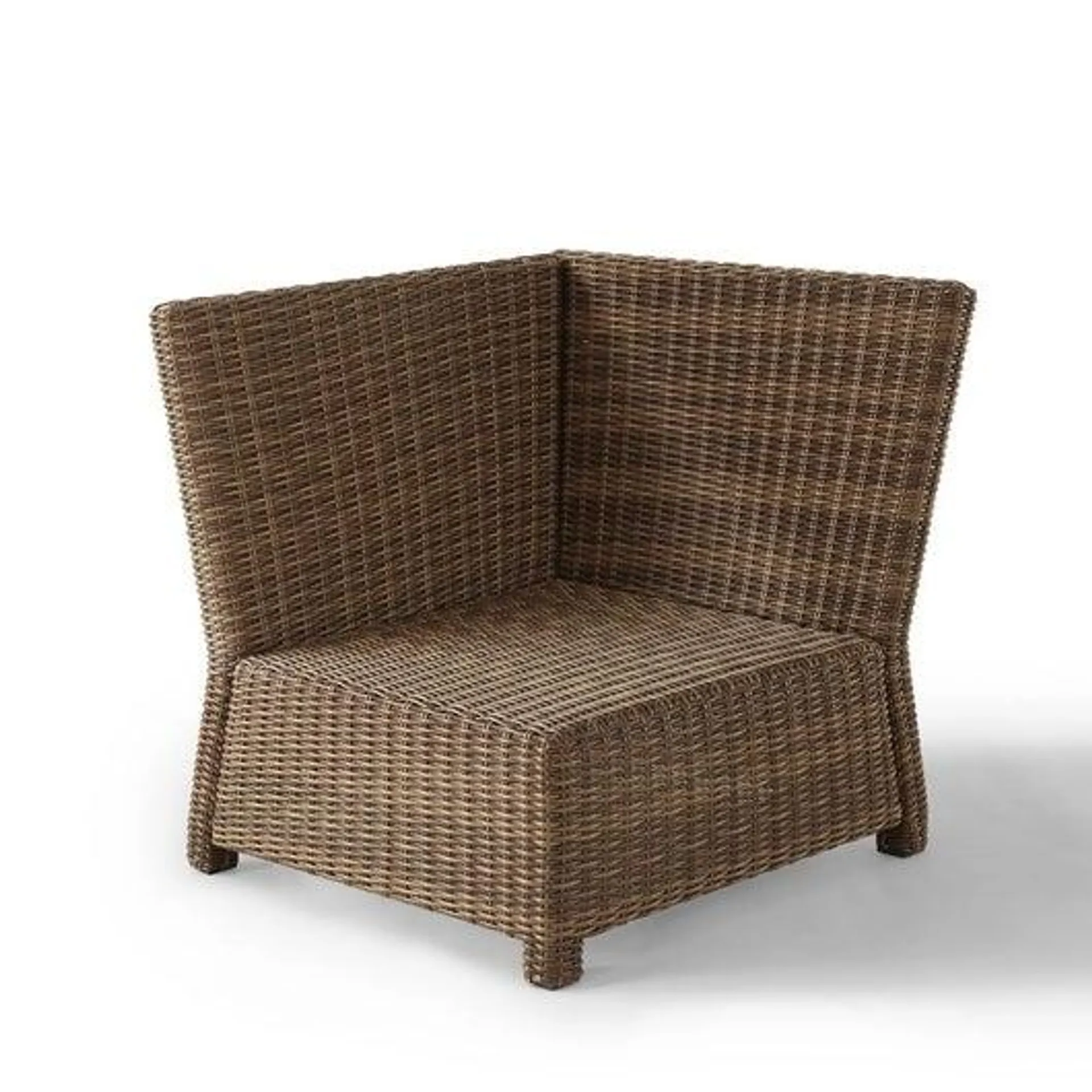 Bradenton Wicker Corner Outdoor Sectional Chair