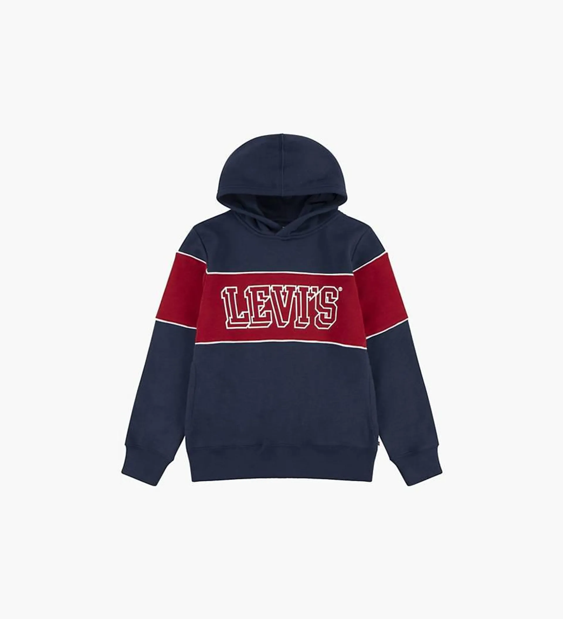 Levi's® Logo Colorblocked Hoodie Big Boys 8-20