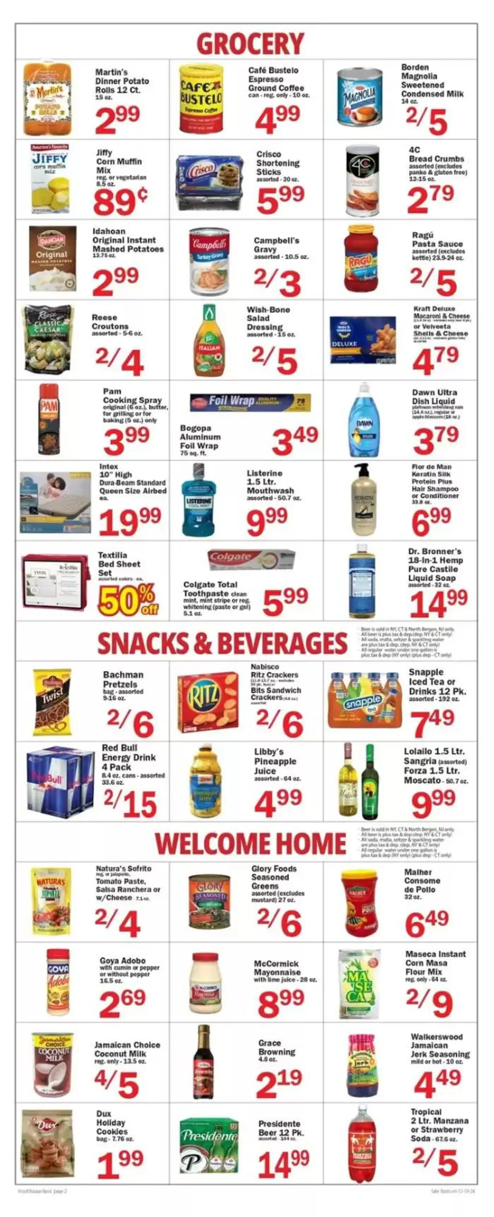 Weekly ad Top deals and discounts from December 19 to December 25 2024 - Page 2