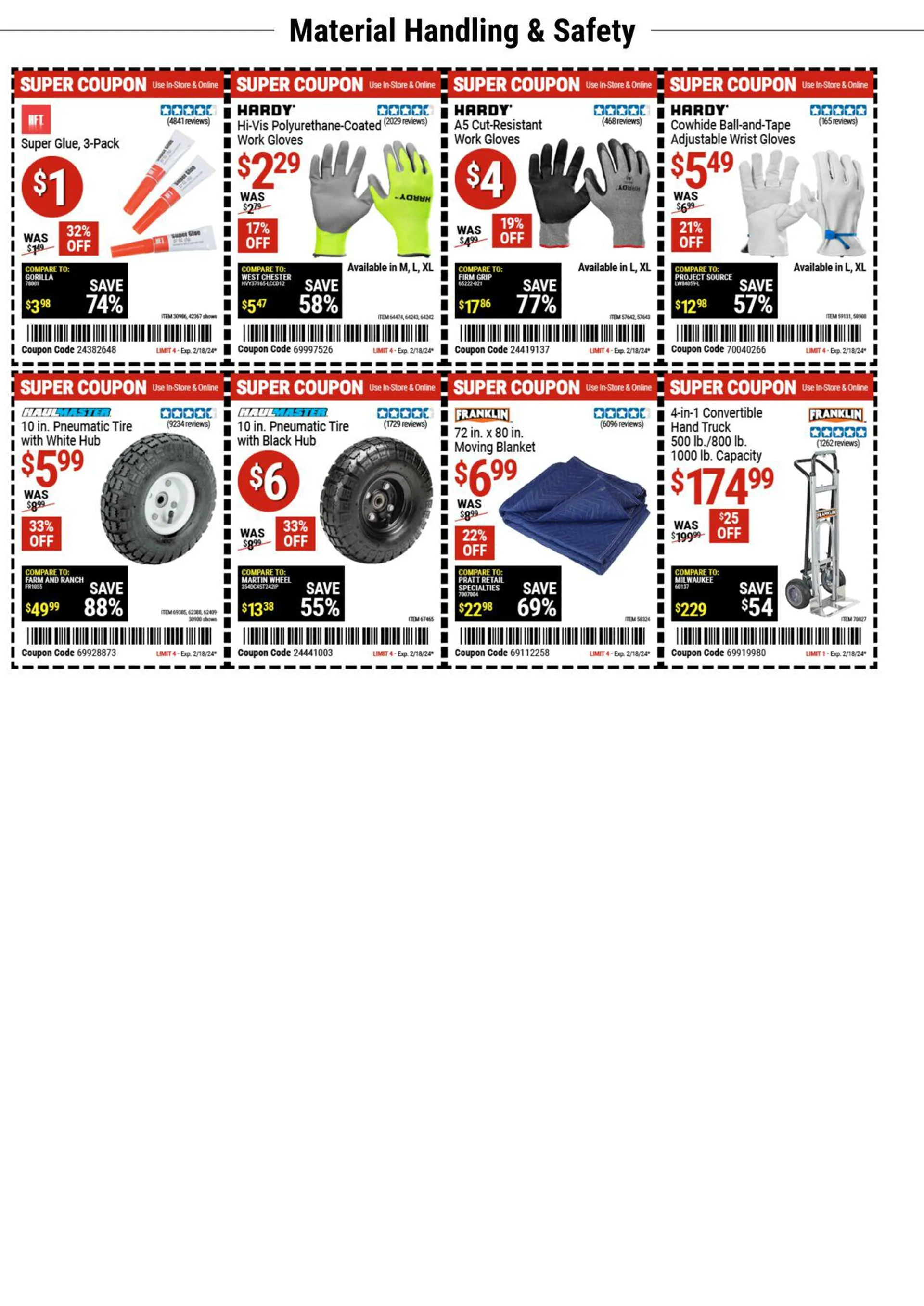 Weekly ad Harbor Freight Current weekly ad from February 5 to February 18 2024 - Page 6