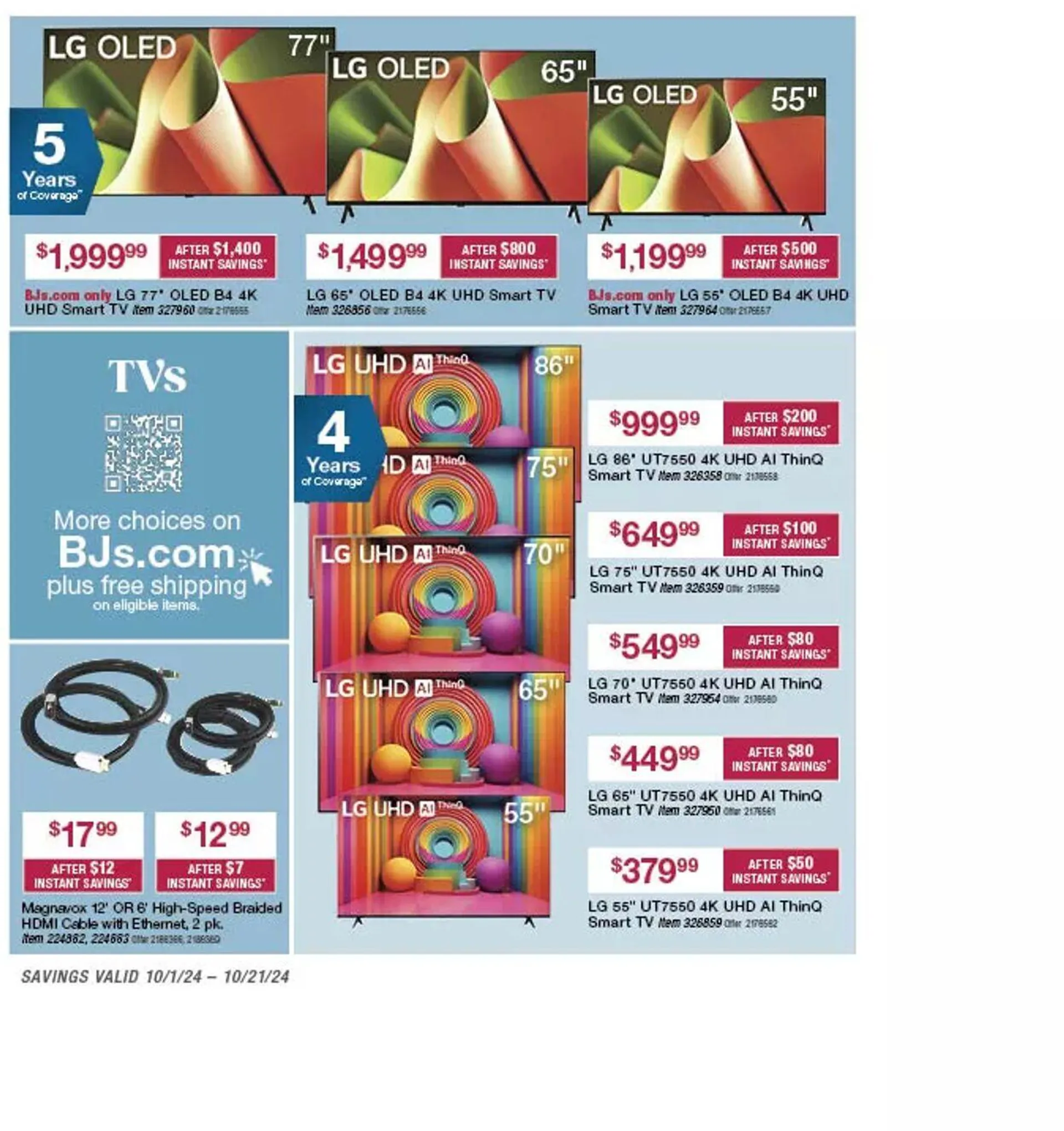 Weekly ad BJ's from October 2 to November 3 2024 - Page 24