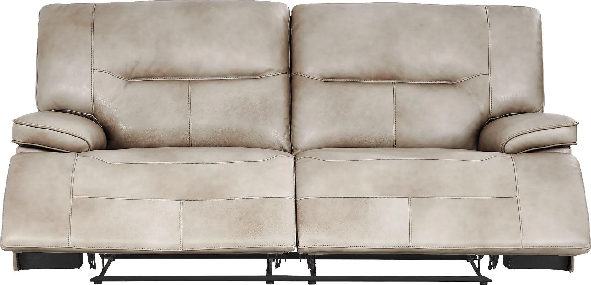 Caletta Way Leather Non-Power Reclining Sofa