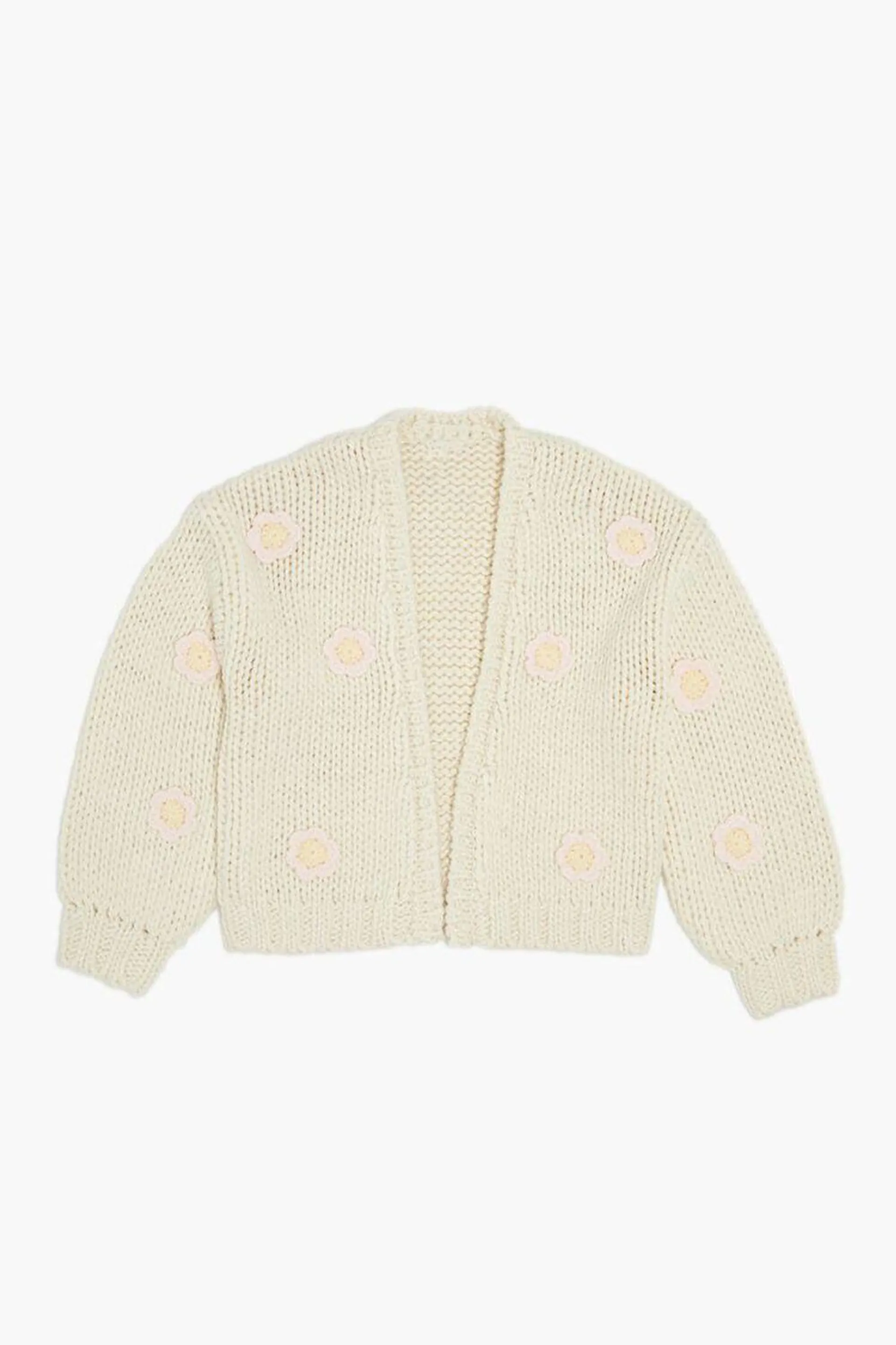 Girls Flower Cardigan Sweater (Kids)