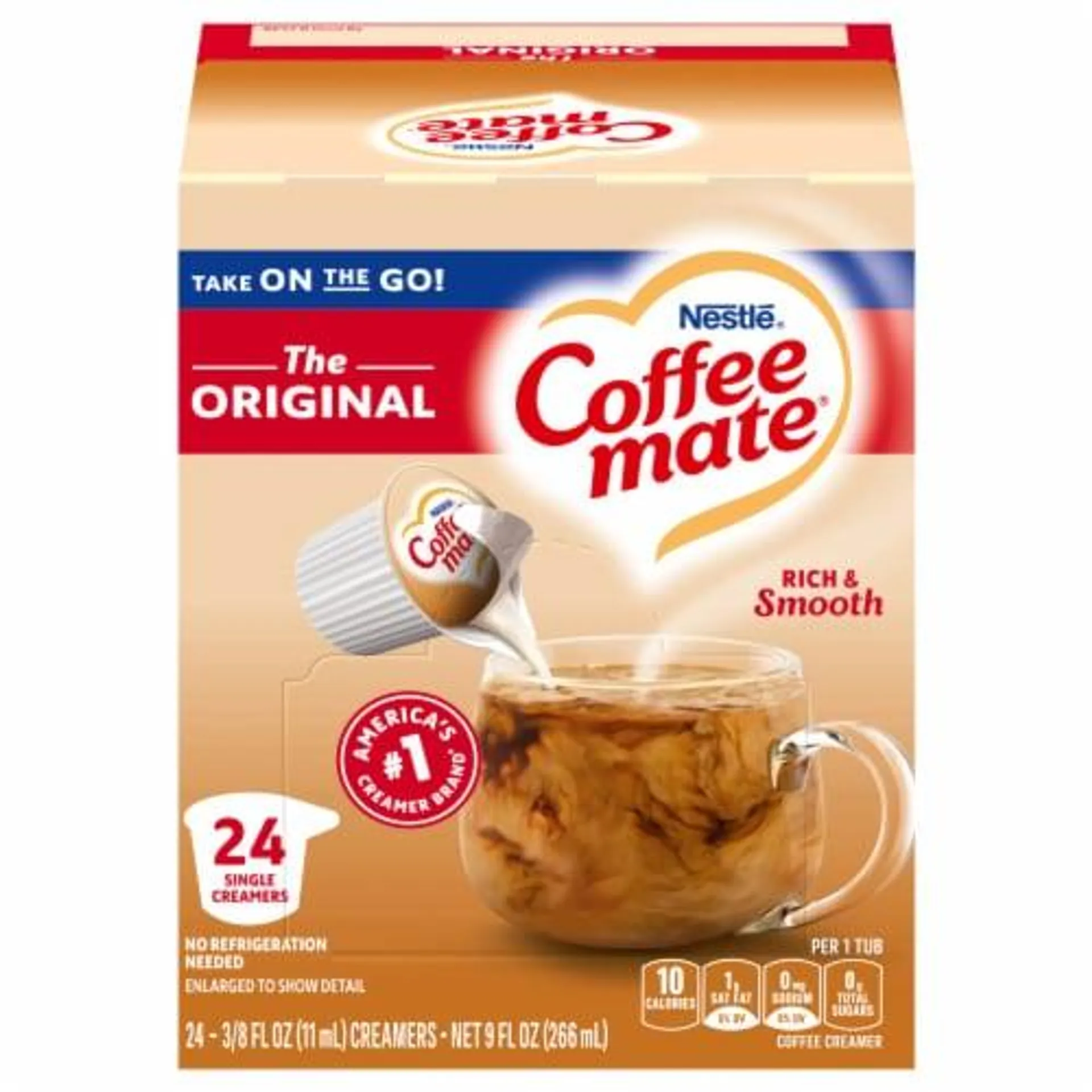 Nestle Coffee mate Original Liquid Coffee Creamer Singles